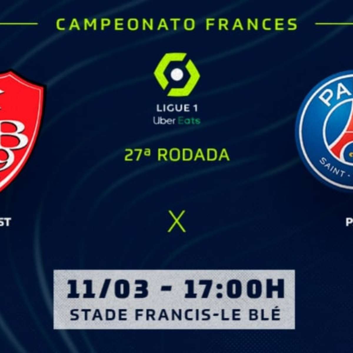 OLYMPIQUE MARSELHA X PSG AO VIVO, LIGUE 1 - RODADA 11