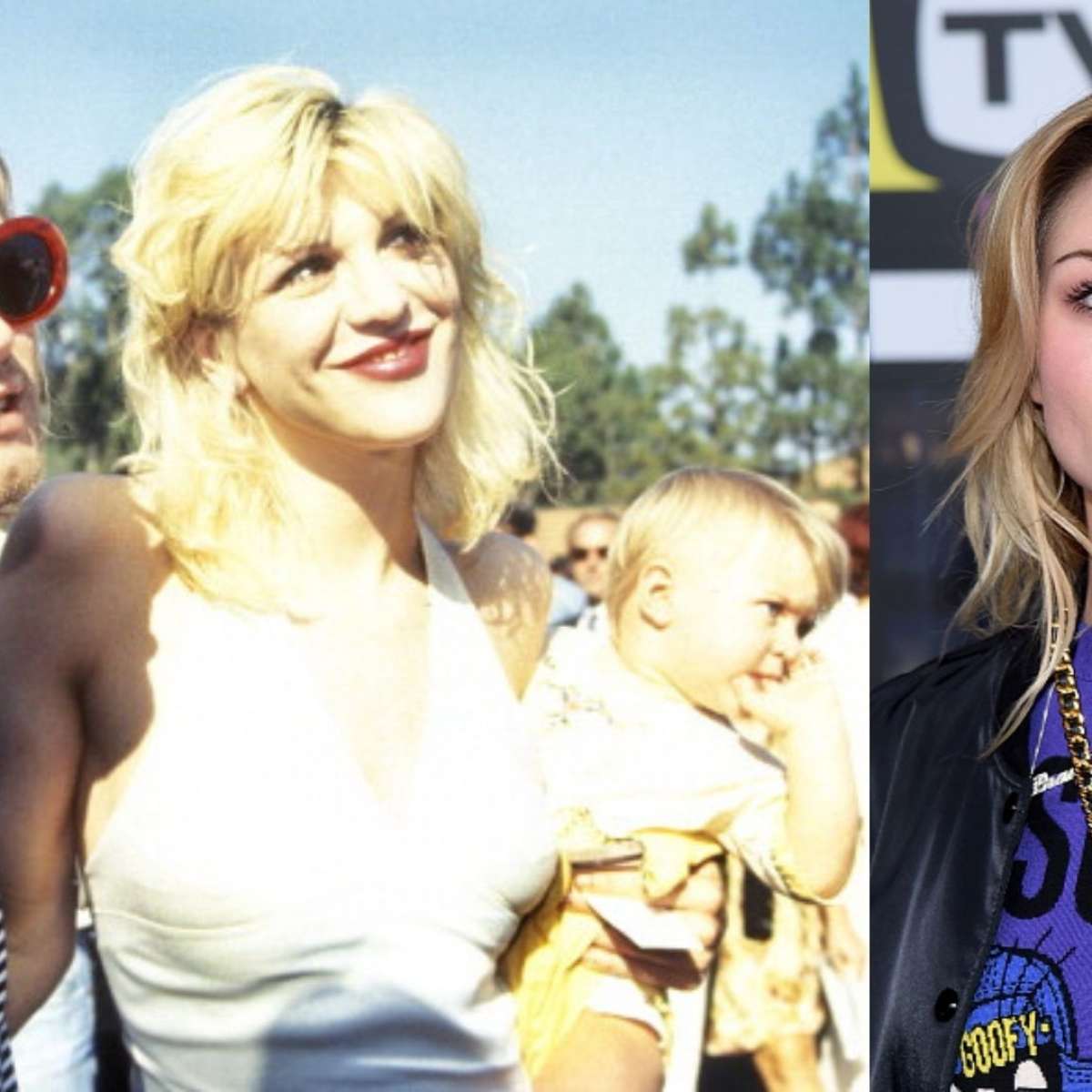 Frances Bean Cobain e Courtney Love