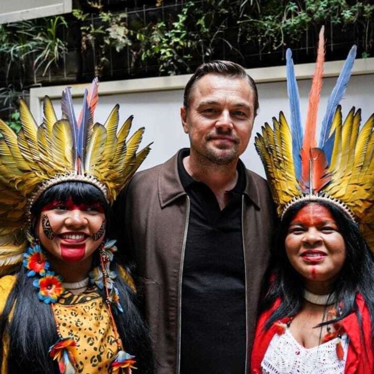Leonardo DiCaprio elogia pol&iacute;tica ind&iacute;gena do governo Lula
