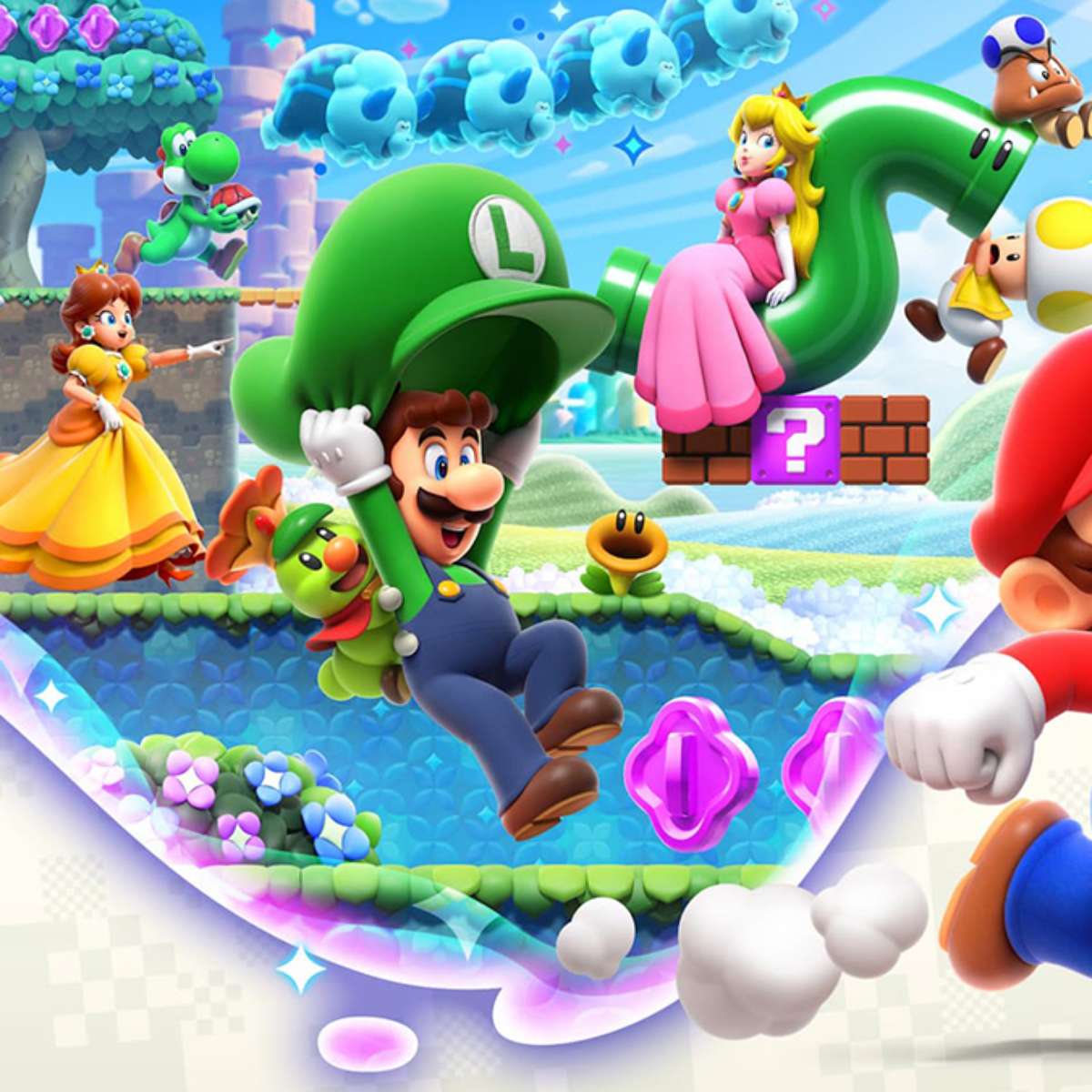 Super Mario Bros. Wonder foi a 4ª maior estreia de um Mario 2D no