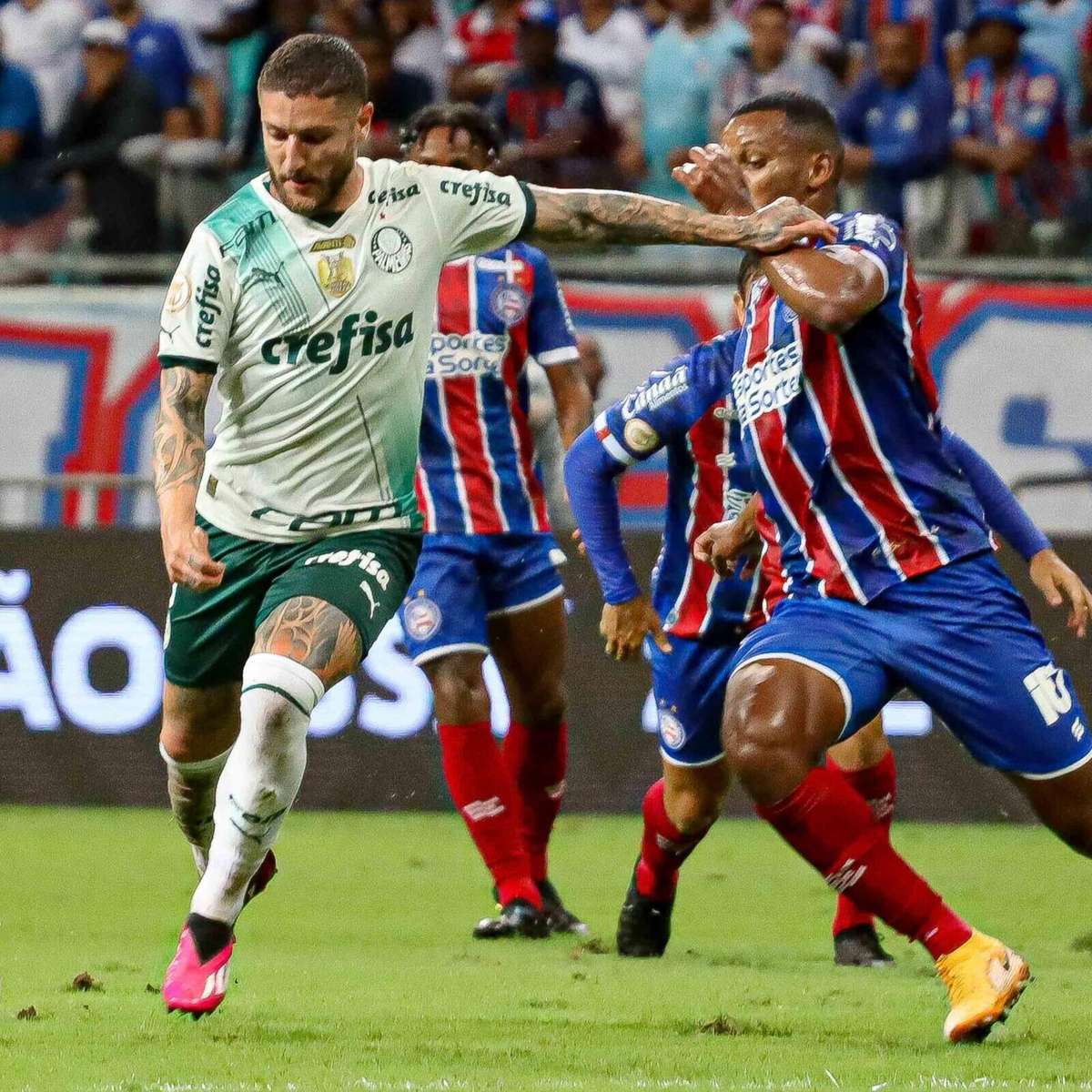 Palmeiras marca nos acréscimos a abre vantagem na final contra o