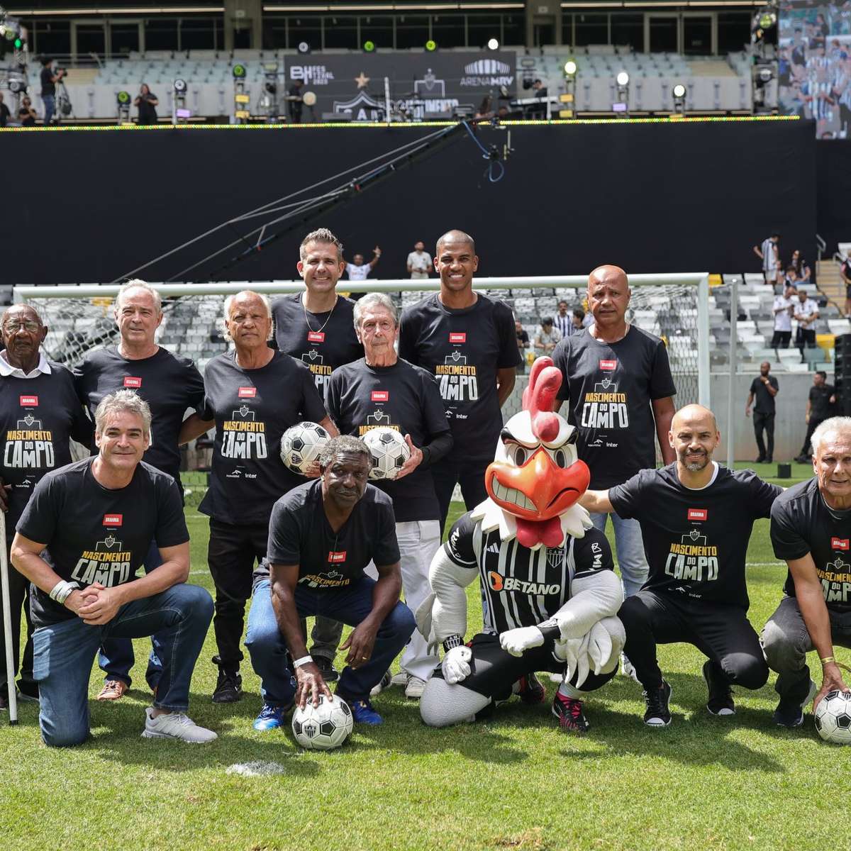 quanto ficou o jogo do Galo