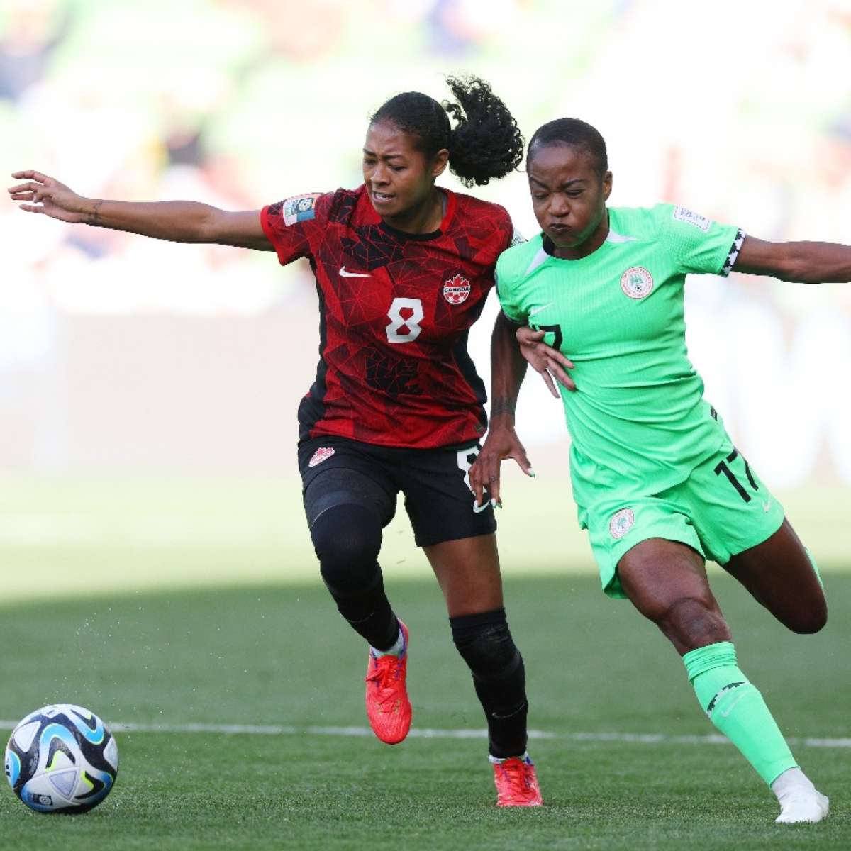 Nigéria surpreende ao empatar diante do favorito Canadá - Mundial Futebol  Feminino - SAPO Desporto