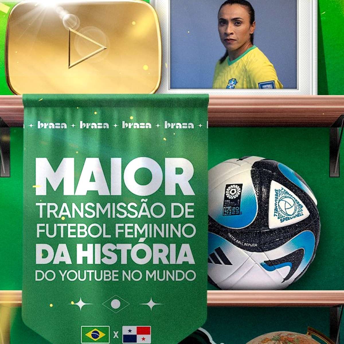 Jogos da seleção feminina na Copa têm média de 16 pontos na Globo, jogos  femininos de hoje copa do mundo 