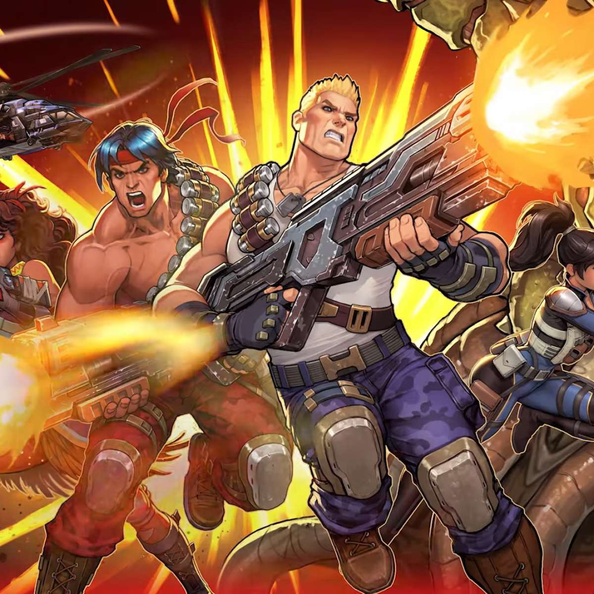 Contra: Operation Galuga chega ao Switch em 2024