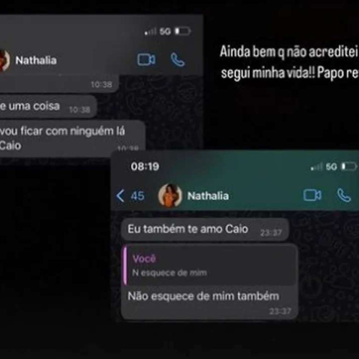 A Fazenda 15: Ex de Nathalia Valente faz revelação após peoa ir para o  edredom com Yuri Meirelles
