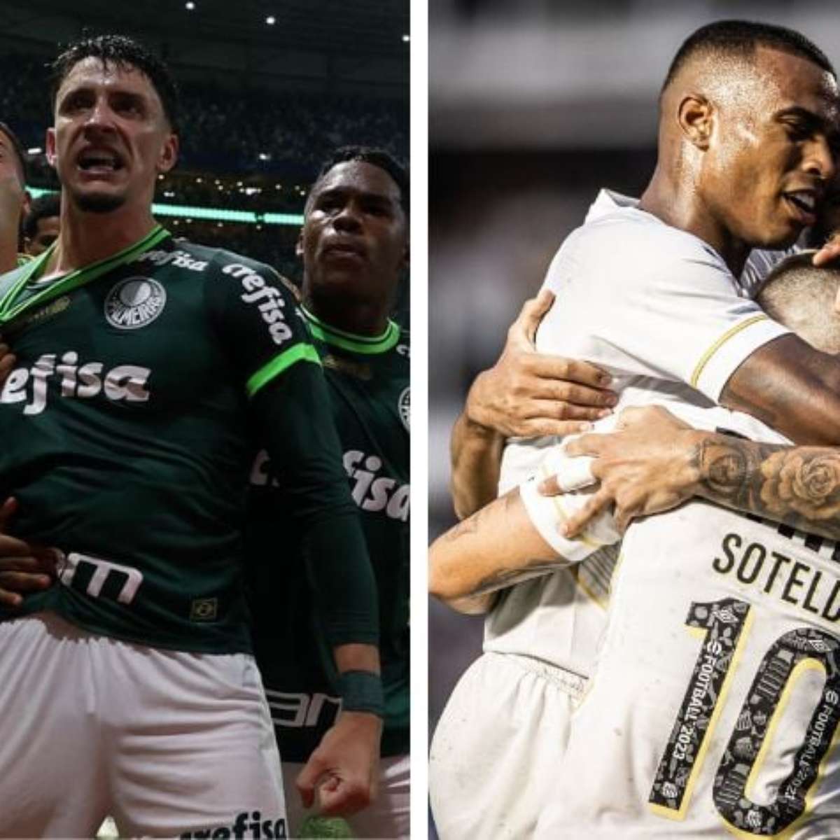 PALMEIRAS X SANTOS TRANSMISSÃO AO VIVO DIRETO DE BARUERI - CAMPEONATO  BRASILEIRO 2023 