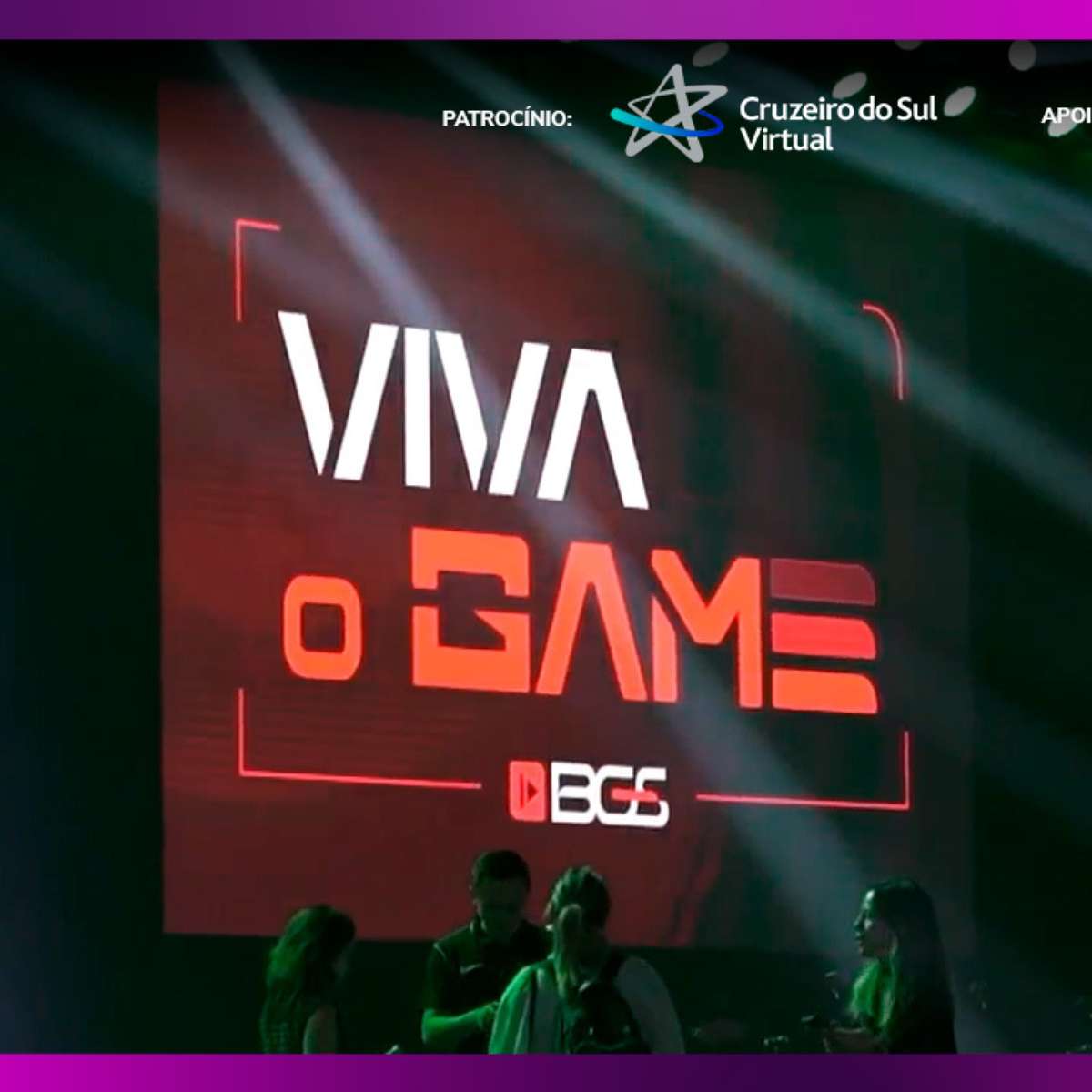 Veja como esta a bgs 2023 brasil game show com tag games e leleco do f