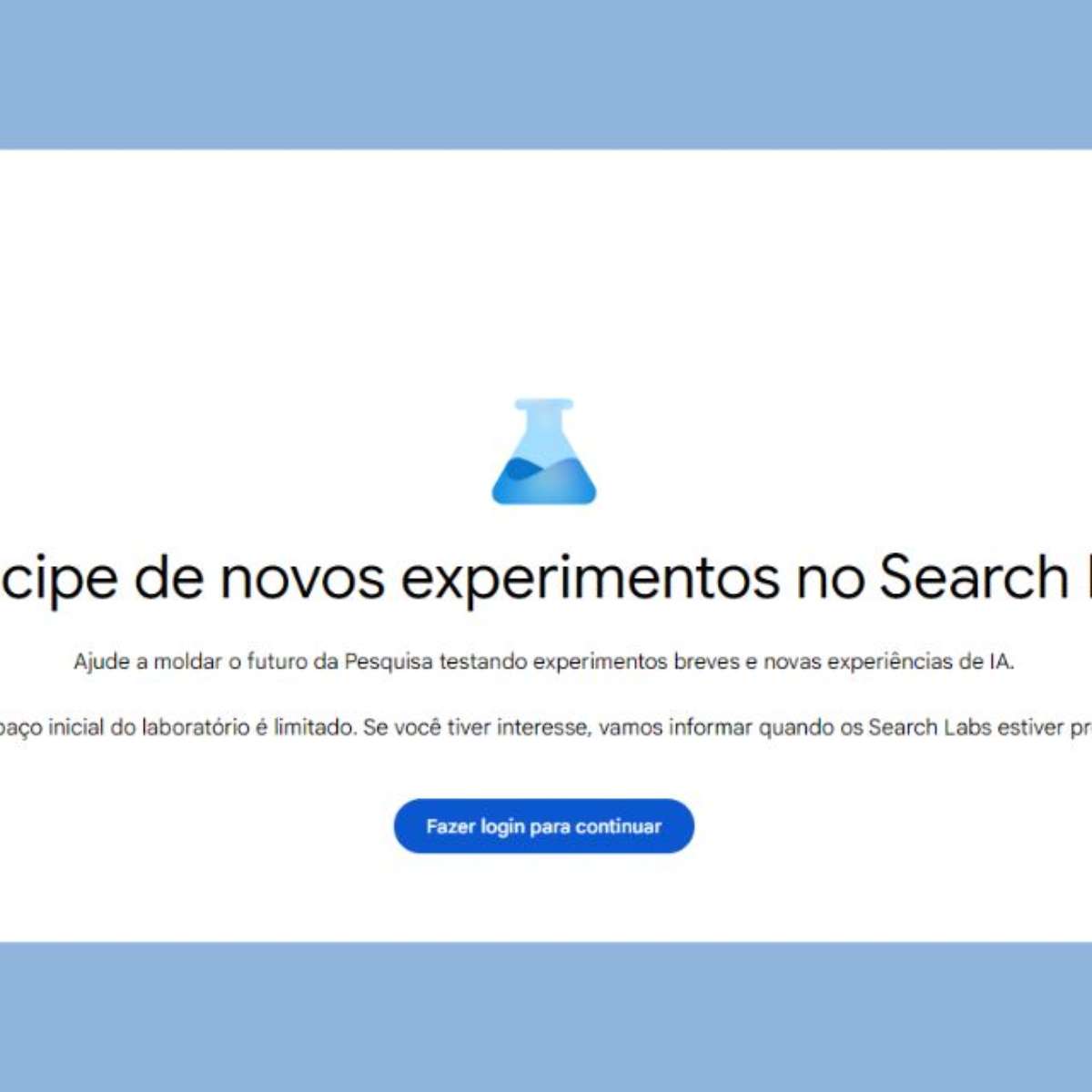 Busca do Google começa a liberar respostas feitas por inteligência