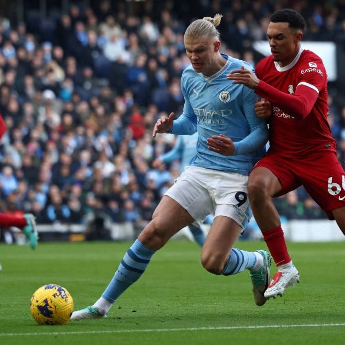 Alisson falha em gol de Haaland, mas Liverpool busca empate com City no  Inglês