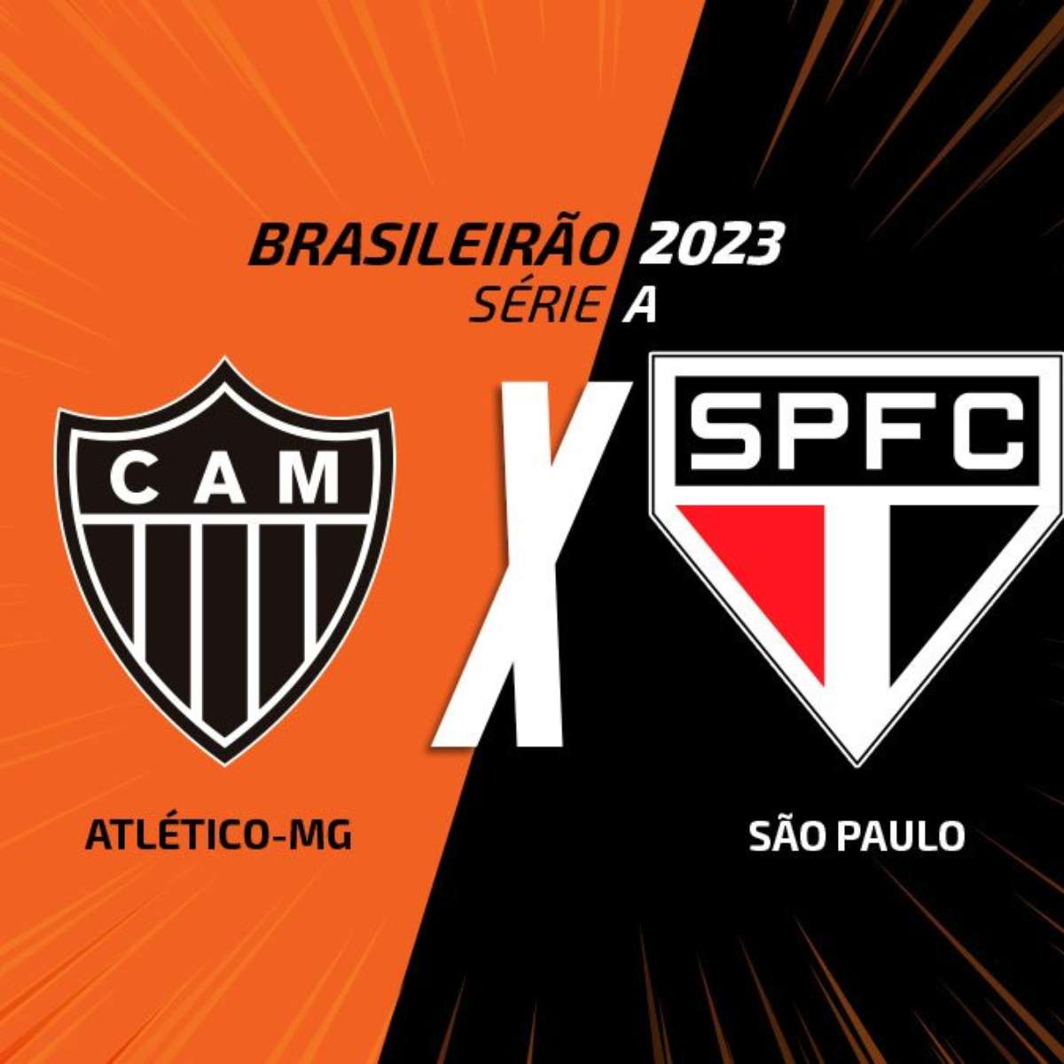 Atlético MG x São Paulo ao vivo 02/12/2023 - Brasileirão Série A