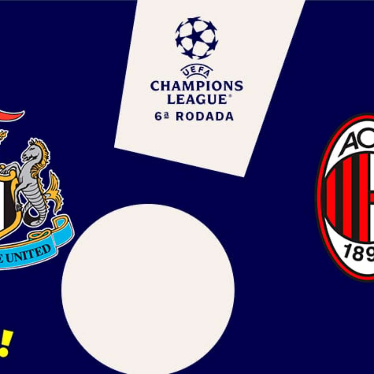 Newcastle x Milan: onde assistir ao vivo, horário e prováveis escalações do  jogo pela Champions League