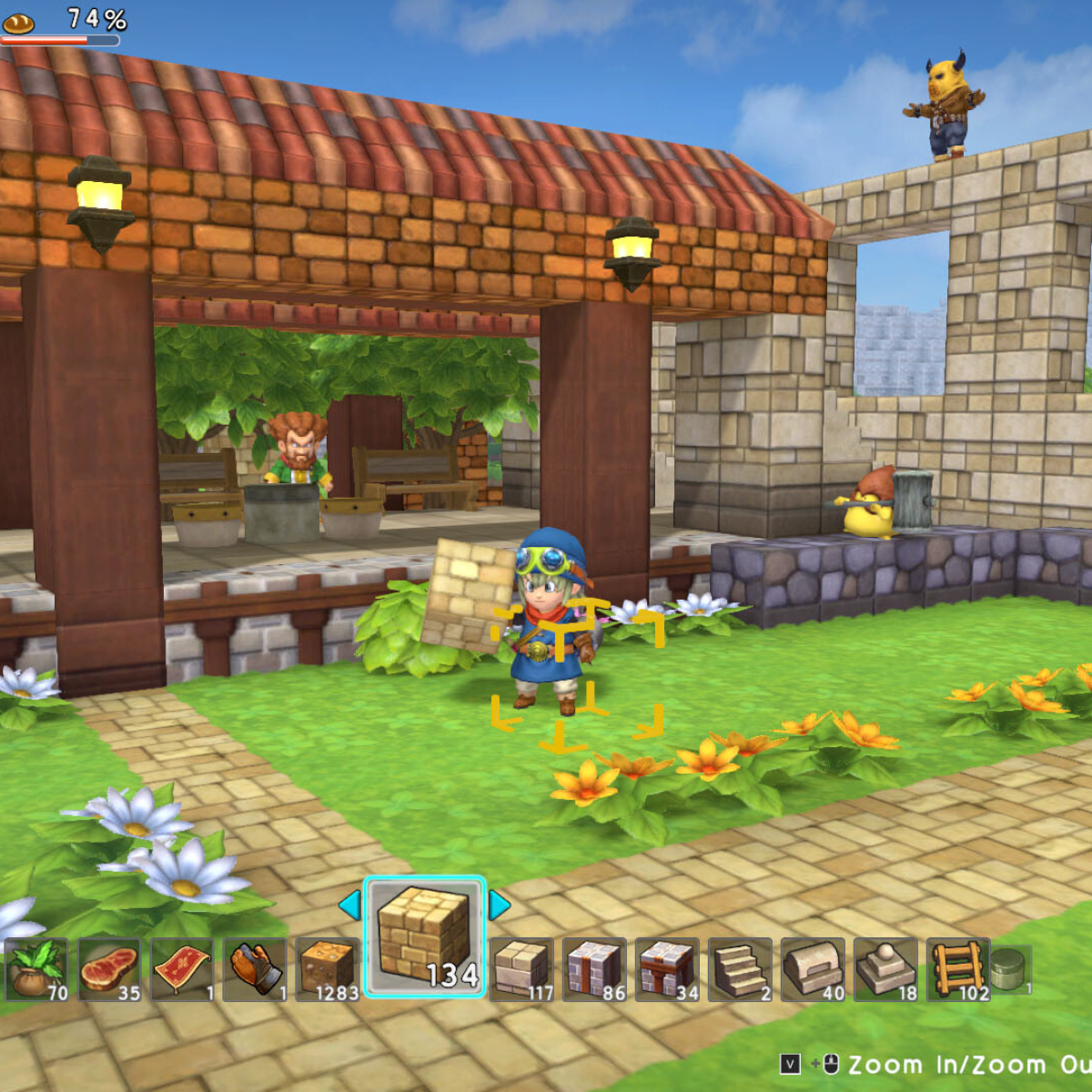 Dragon Quest Builders um timo jogo ao estilo Minecraft