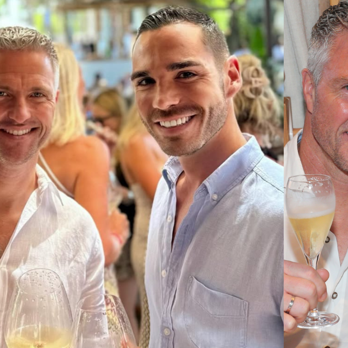 Vai virar série de TV na Alemanha: o casamento de luxo do irmão de Michael Schumacher com empresário 14 anos mais novo em Saint-Tropez