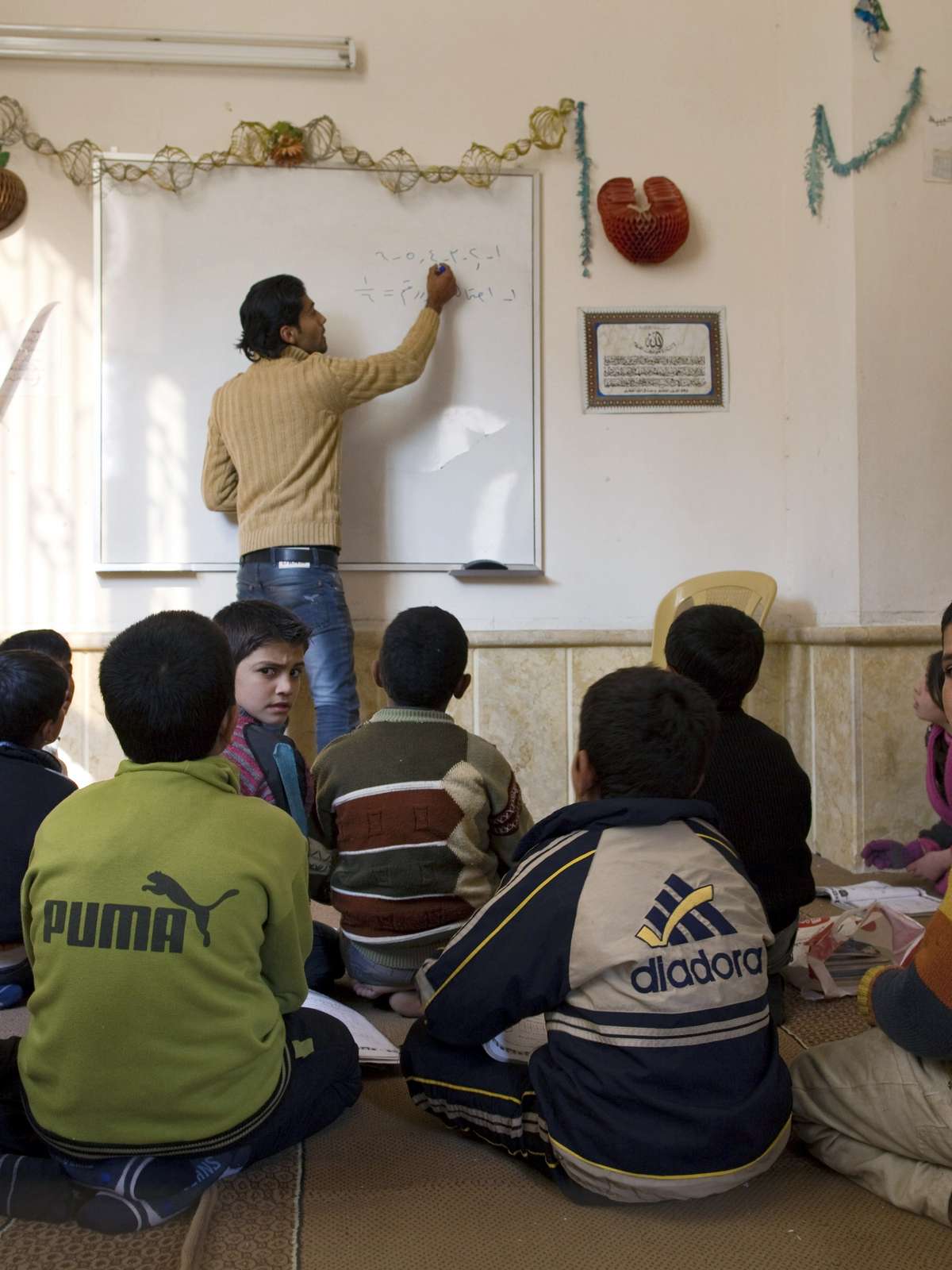 Medo frequenta as salas de aula