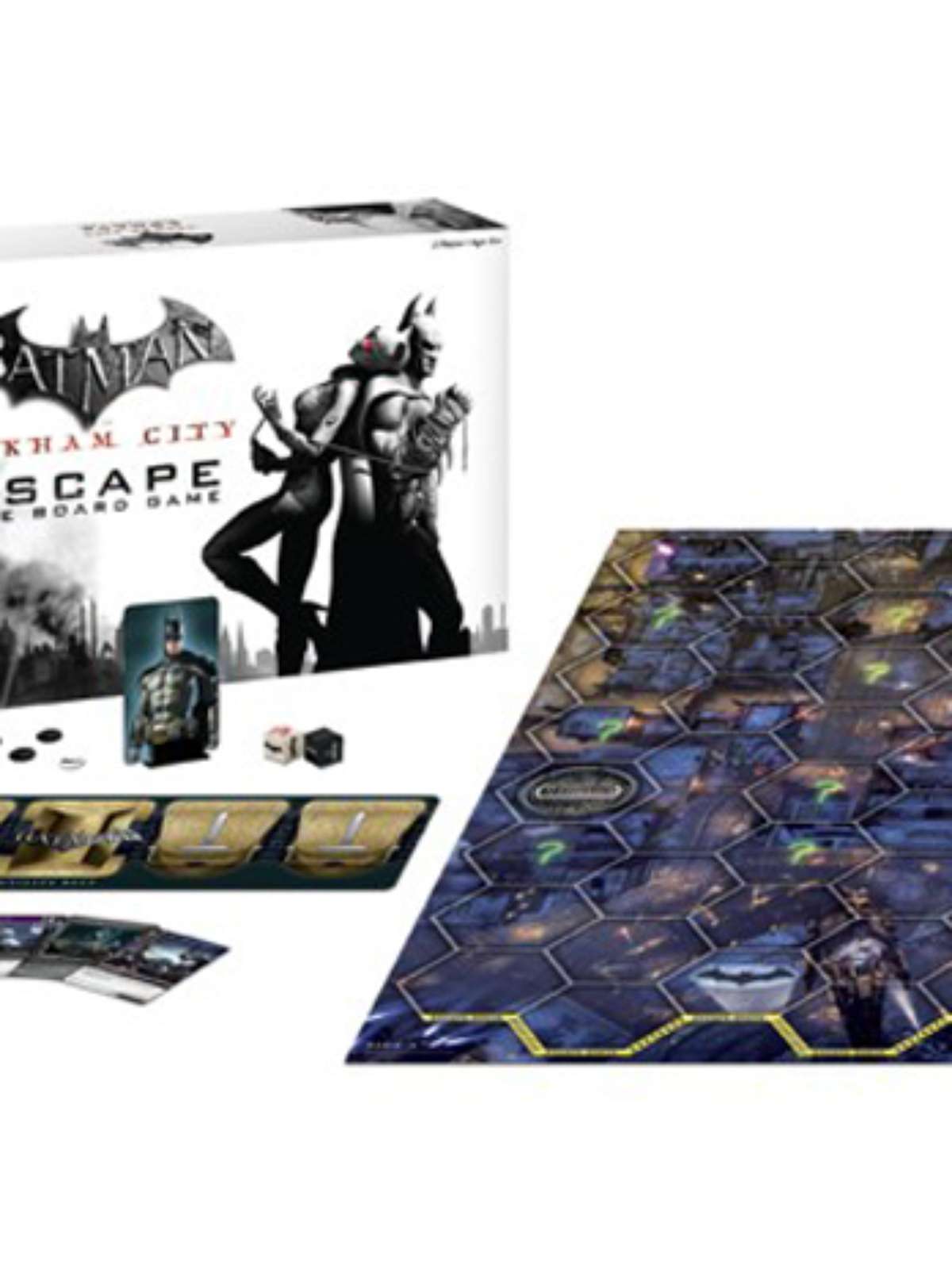 BATMAN ARKHAM CITY ESCAPE THE BOARD GAME, Board Games Jogos de Tabuleiro