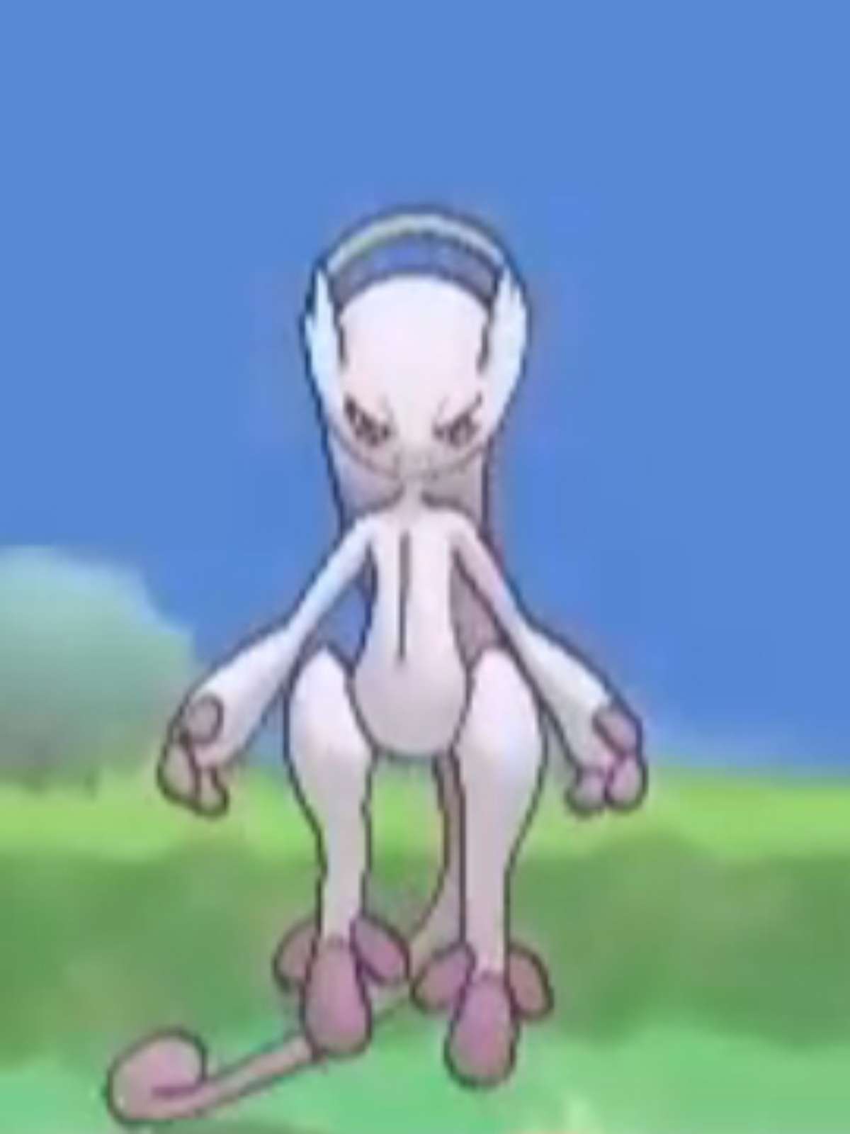 Mewtwo com uma nova mega evolução