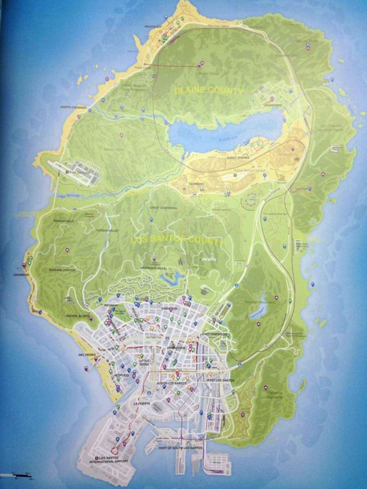 G1 - Imagem de suposto mapa do game 'GTA V' vaza na internet - notícias em  Games