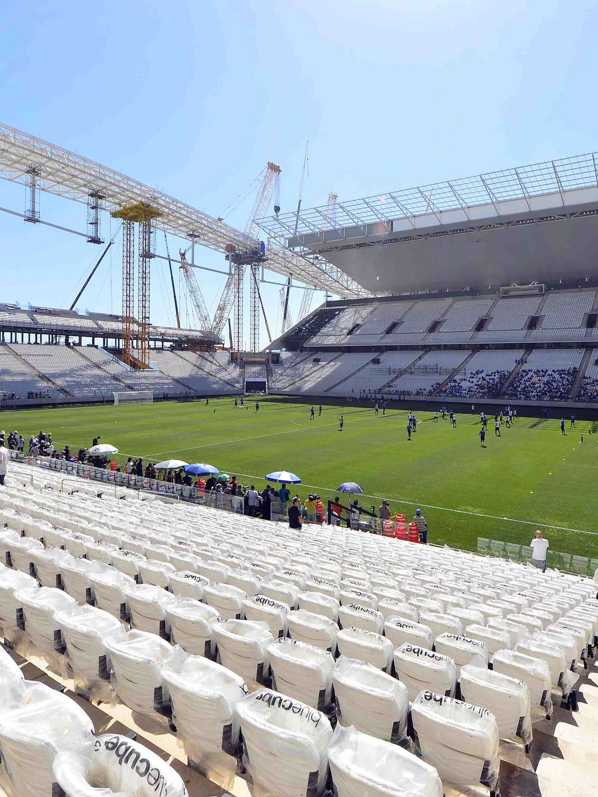 Catar instala gramado no palco da final de 2022 e projeta sexto estádio  concluído em outubro, Copa do Mundo