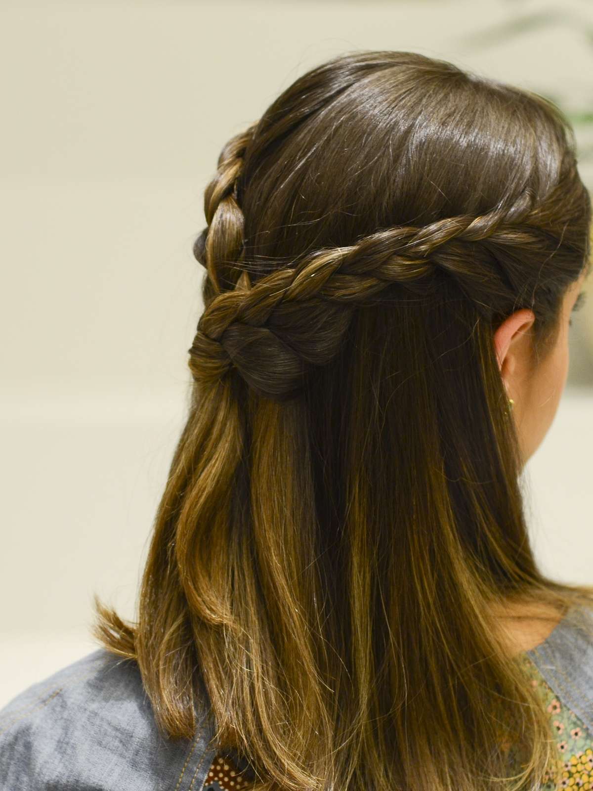 Penteado Duas Trancinhas