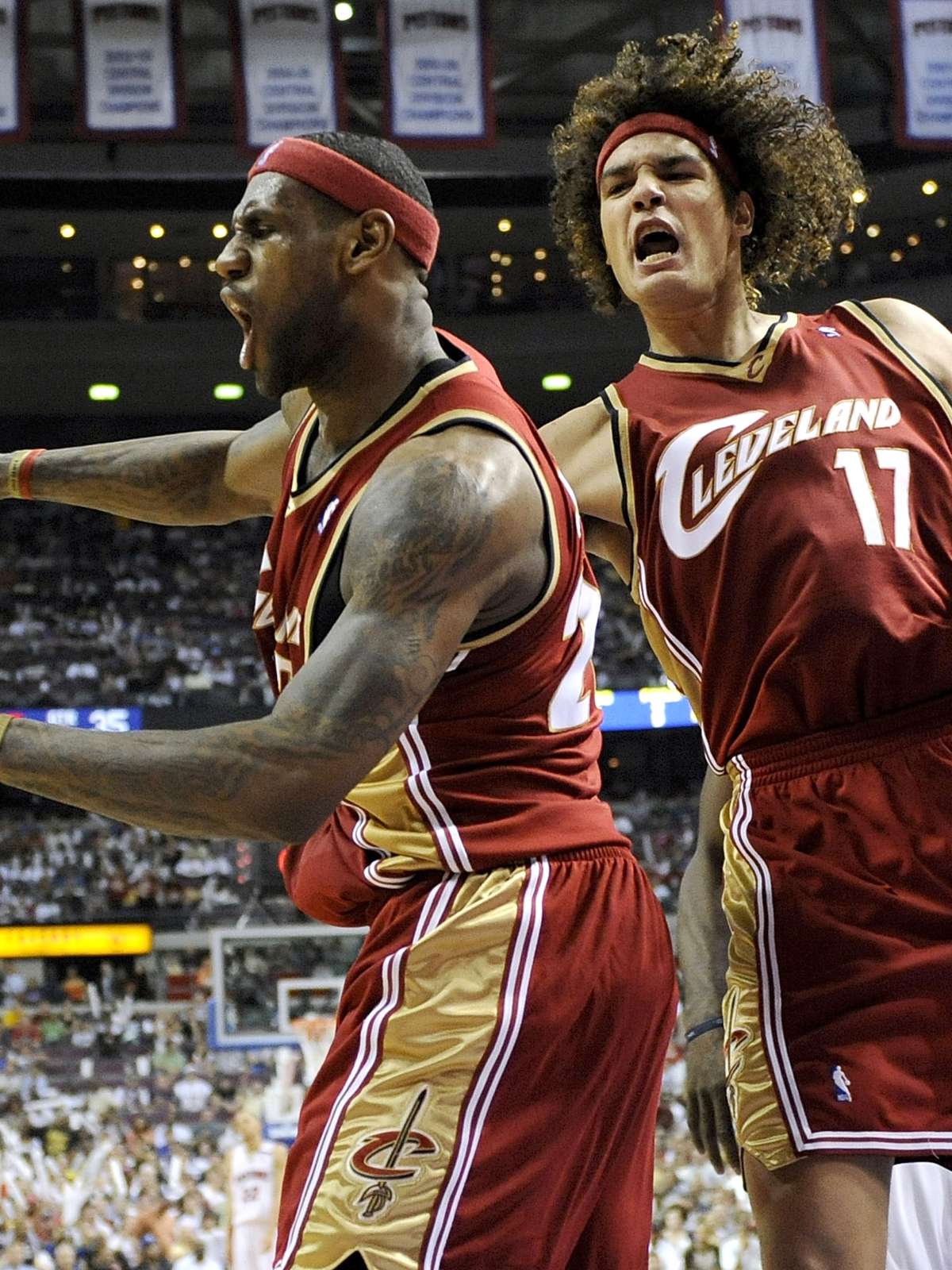 RJ - BASQUETE/NBA/COLETIVA - ESPORTES - O jogador brasileiro Anderson  Varejão, ala/pivô do Cleveland Cavaliers, durante coletiva de imprensa  organizada pela NBA antes do jogo entre Miami Heat e Cleveland Cavaliers,  válido