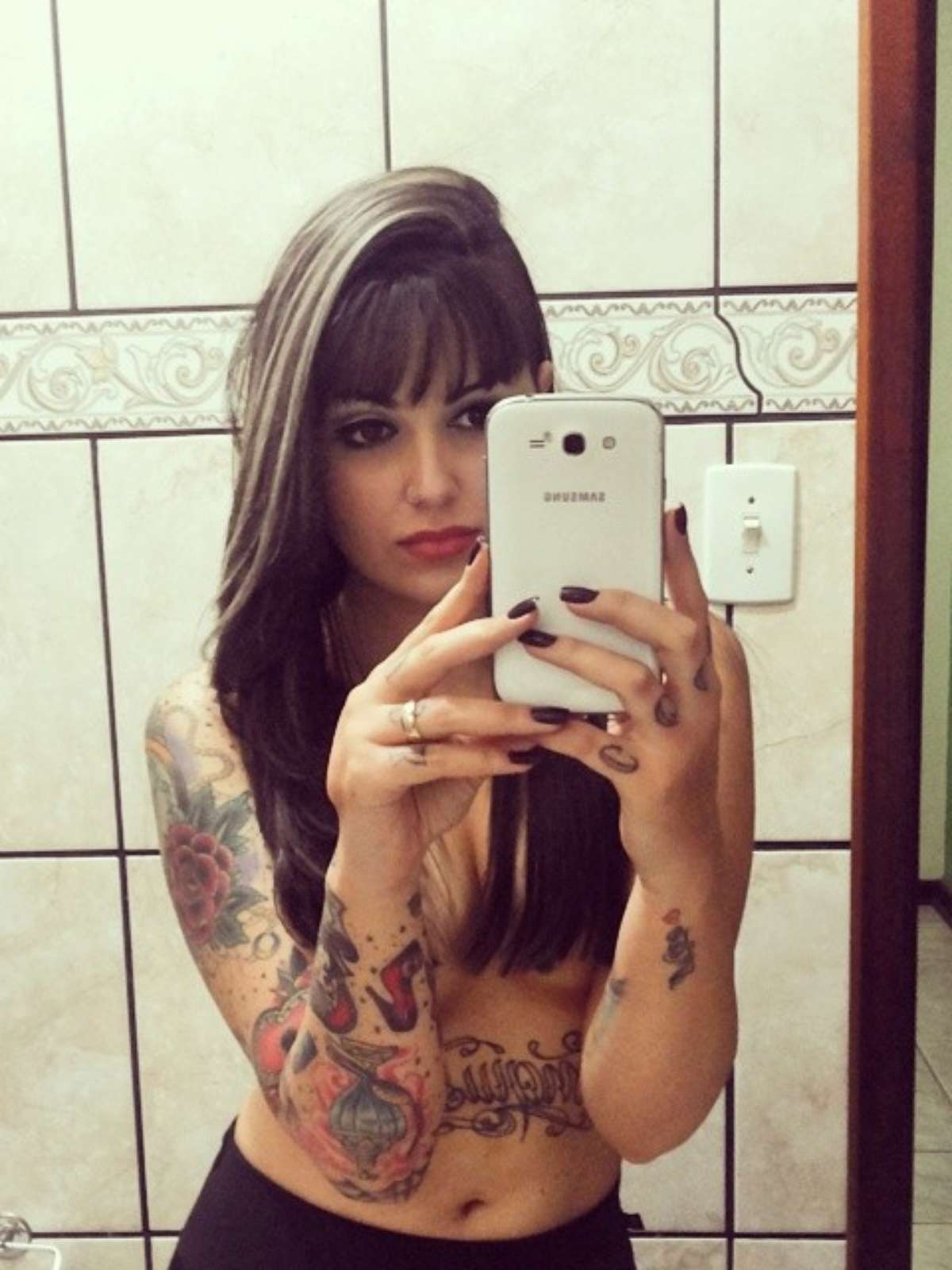 Conheça Bruna Barros, Miss Tattoo Week 2014