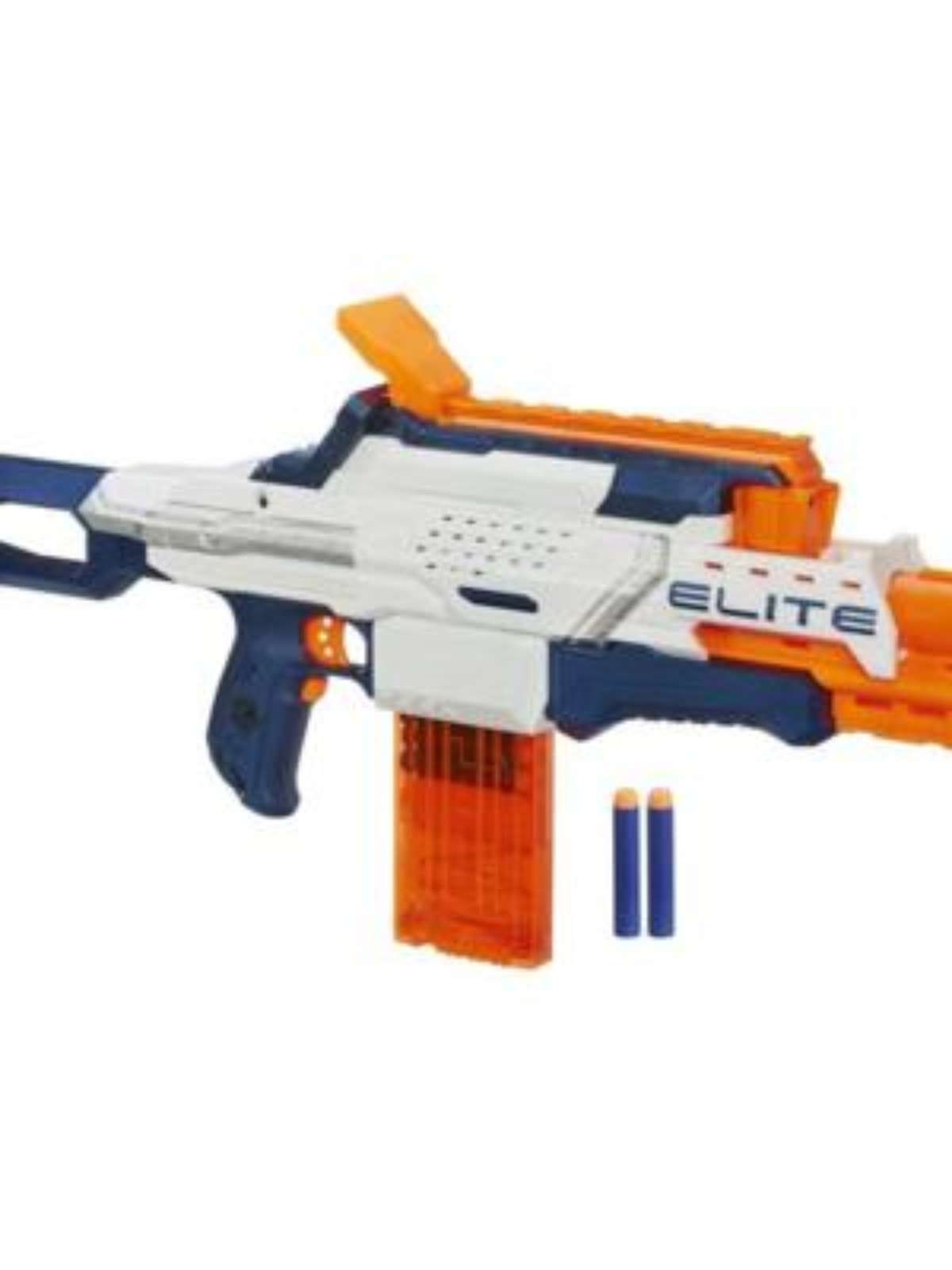 Lanca Dardos Tipo Nerf Arminha De Brinquedo Rifle Em Ação