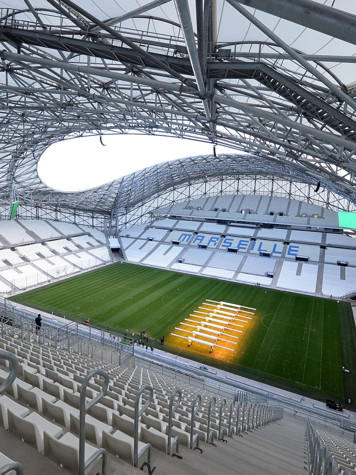 Torneio Olímpico de Futebol em Marselha, Stade Vélodrome, Jogos