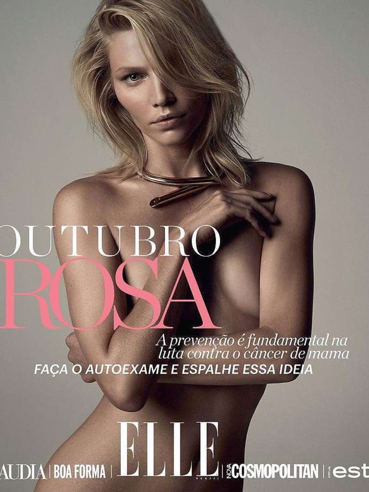 Capas da 'Elle' com e sem modelo amamentando causam polêmica, Estilo