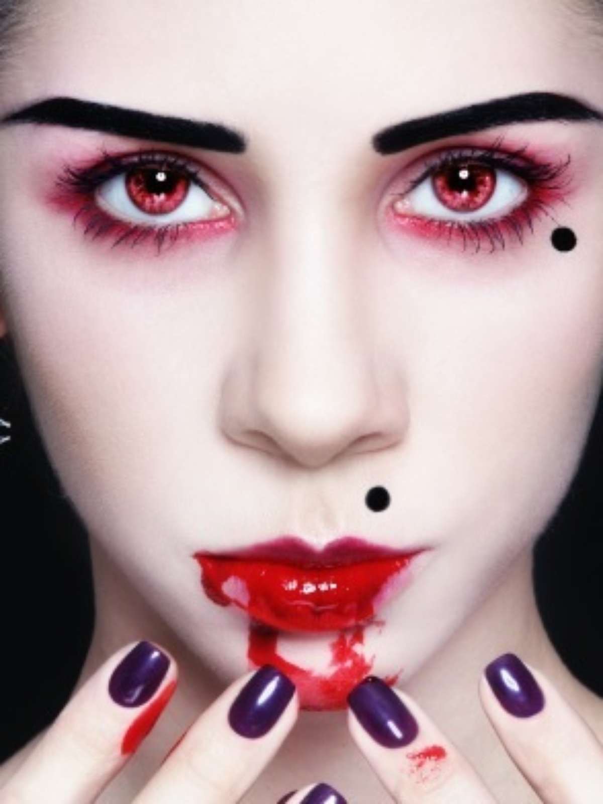 10 ideias de Make vampira  maquiagem vampira, maquiagem halloween,  maquiagem de fantasia de halloween