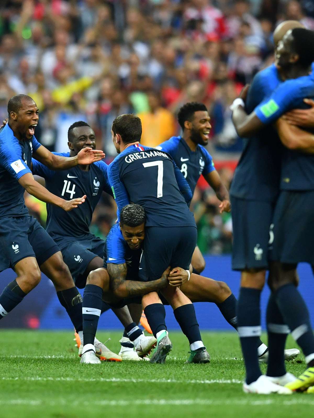 Final da Copa do mundo 2018 França x Croácia 