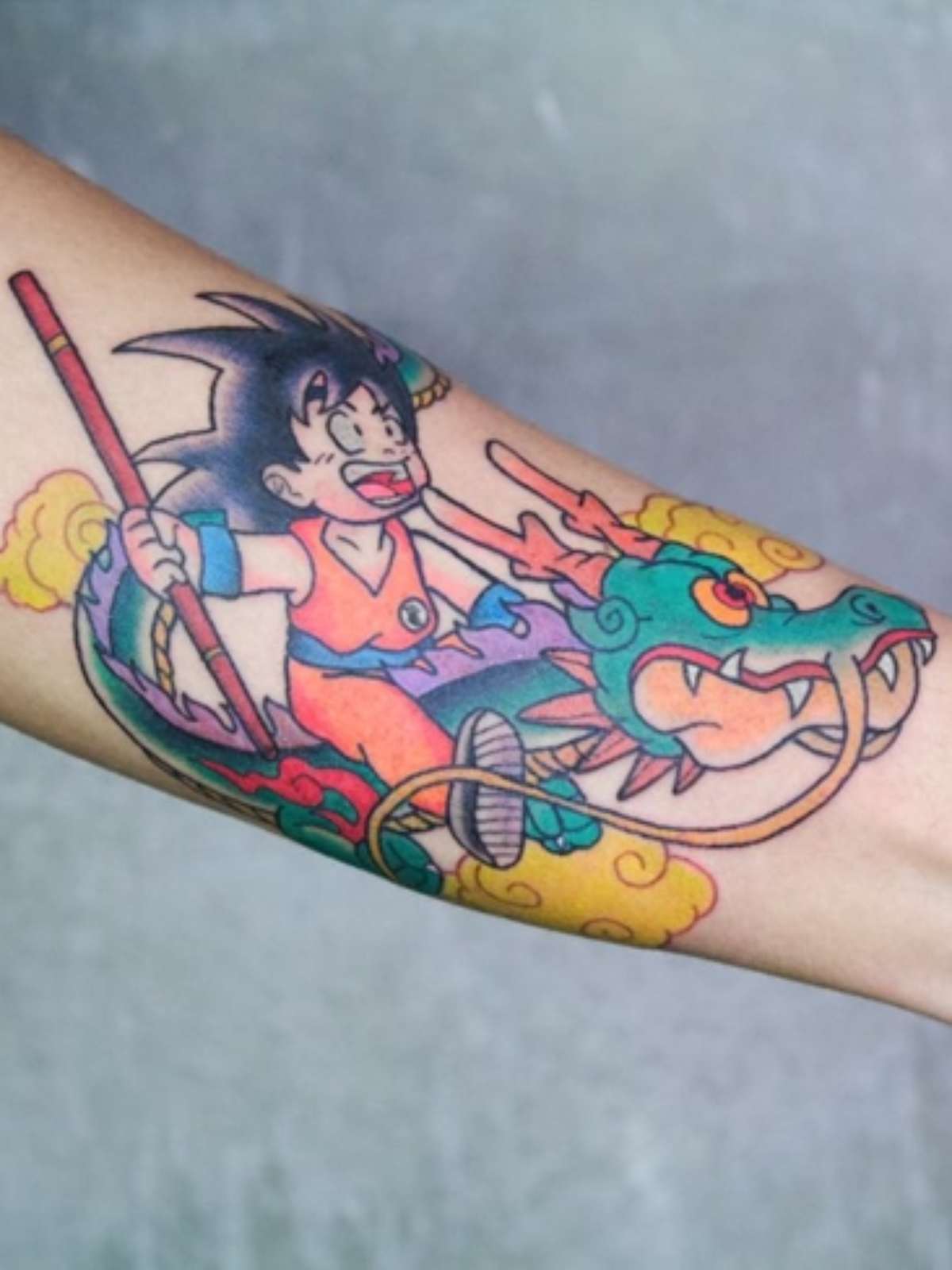 Dragon Ball está entre os mais pedidos em estúdios de tatuagem