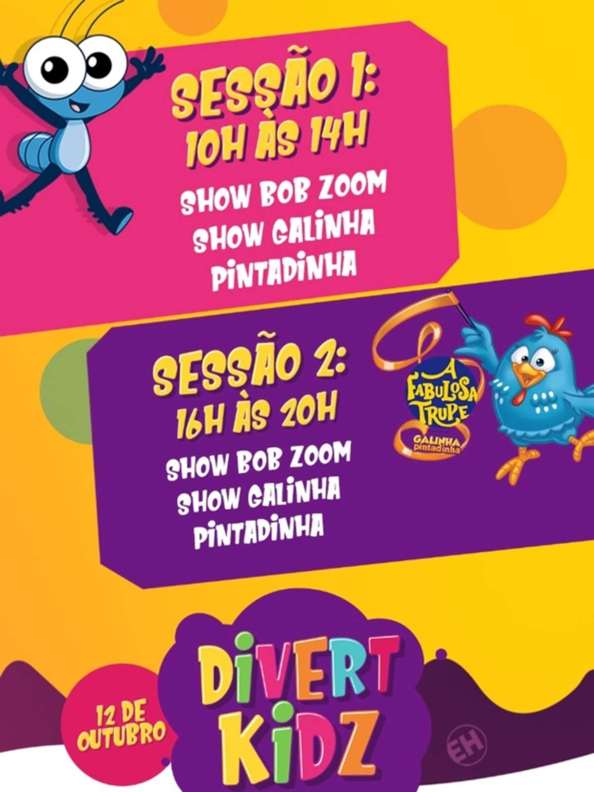 Divertkidz de 2019 apresenta atrações musicais e atividades infantis
