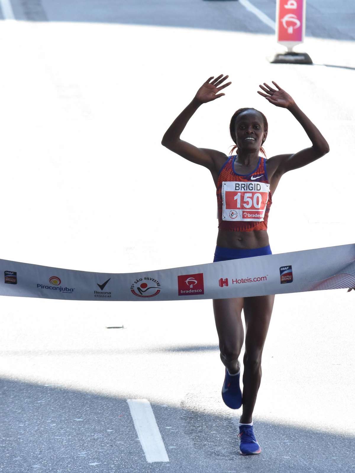 Queniana Brigid Kosgei 'sobra' e vence São Silvestre com facilidade -  Esportes - R7 Olimpíadas