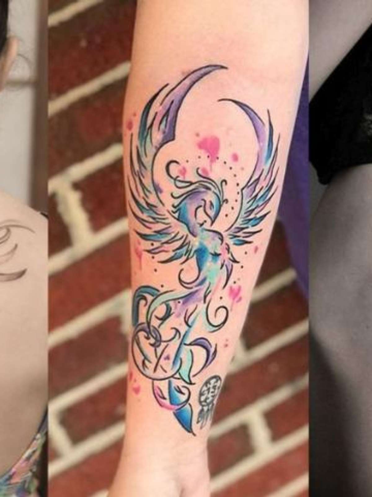 Inspirações de tatuagens de Fênix: símbolo da superação