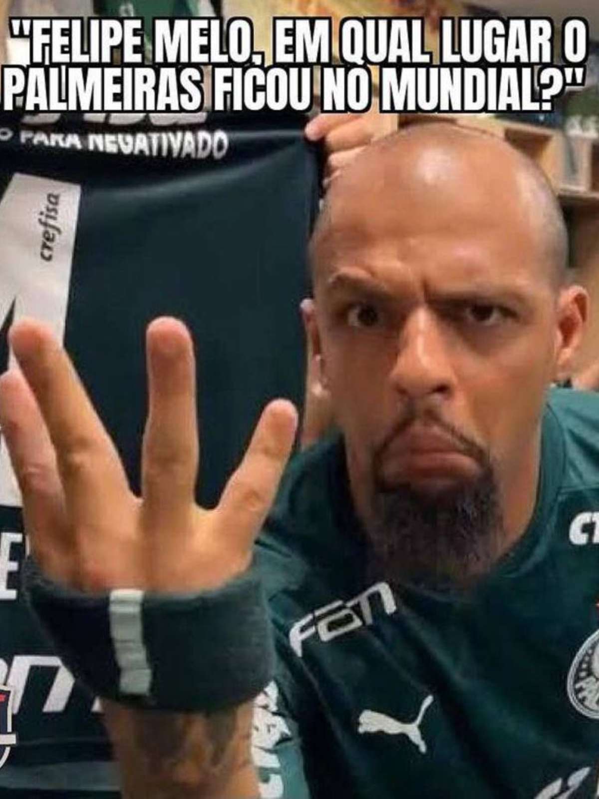 Palmeiras não levou o Mundial, mas não faltaram memes