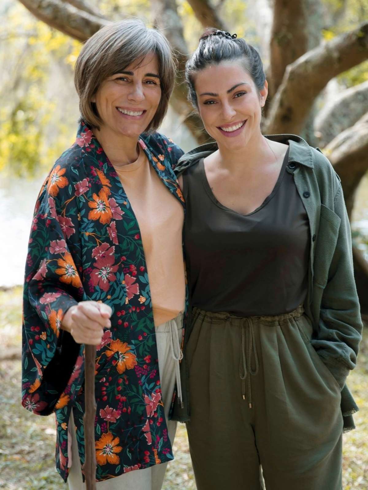 Cleo e Glória Pires vão atuar juntas pela primeira vez