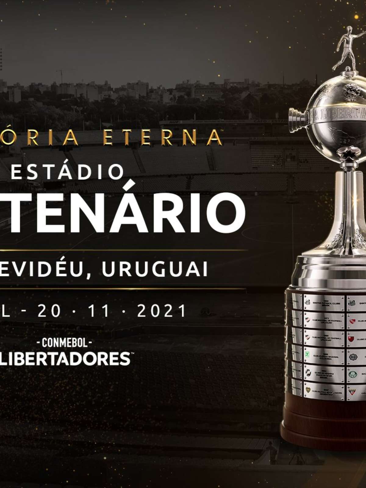 Conmebol anuncia final da Libertadores 2021 no Uruguai 