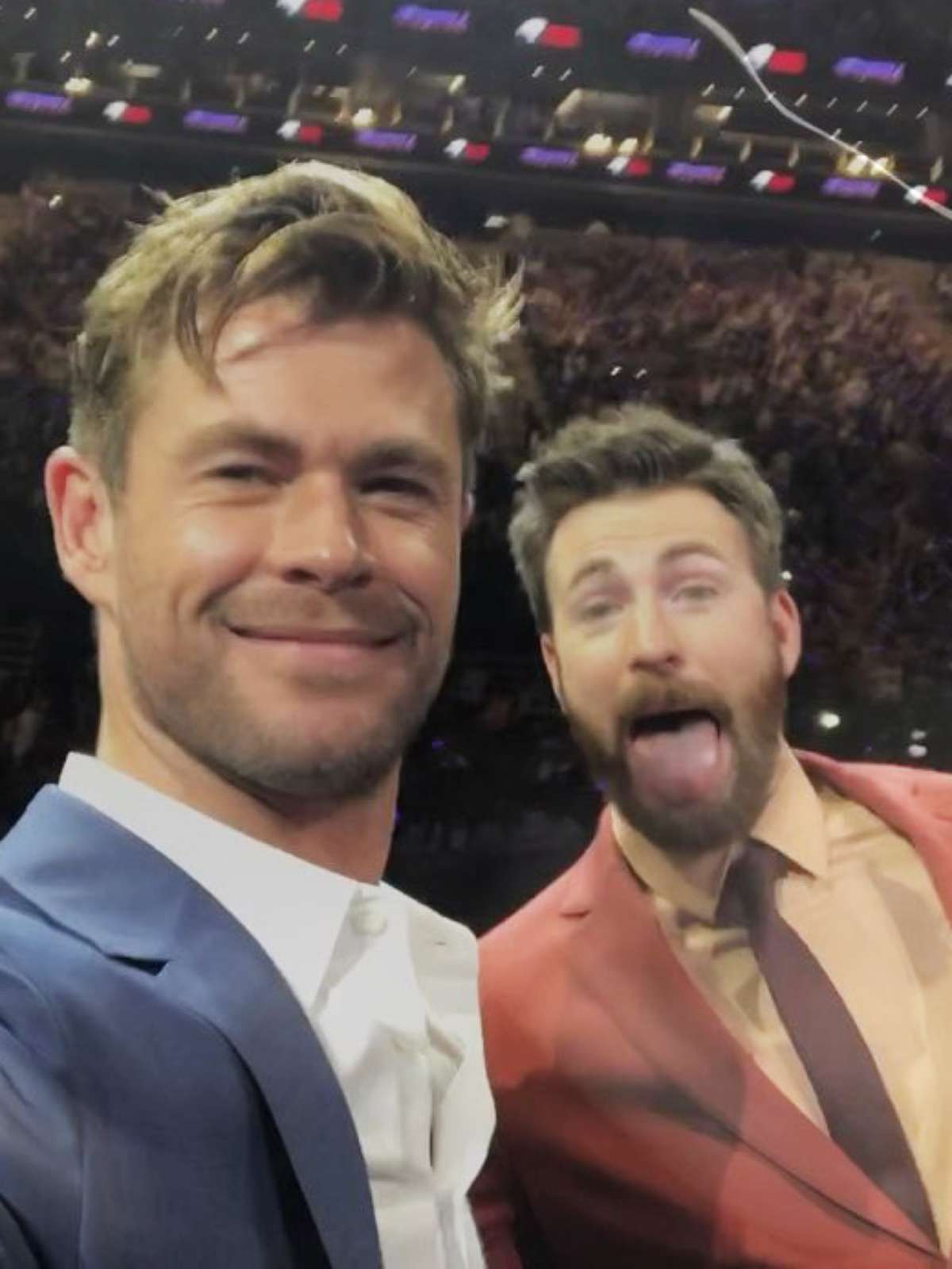 Chris Evans e Chris Hemsworth não podem ficar juntos!