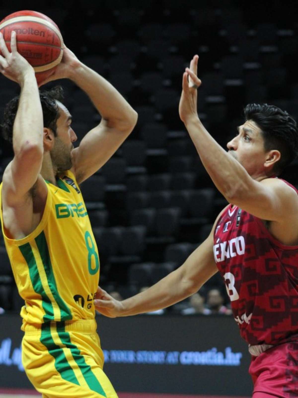 Basquete: Brasil atropela o México no Pré-Olímpico masculino e fica a um  jogo da vaga nos Jogos - Jornal O Globo