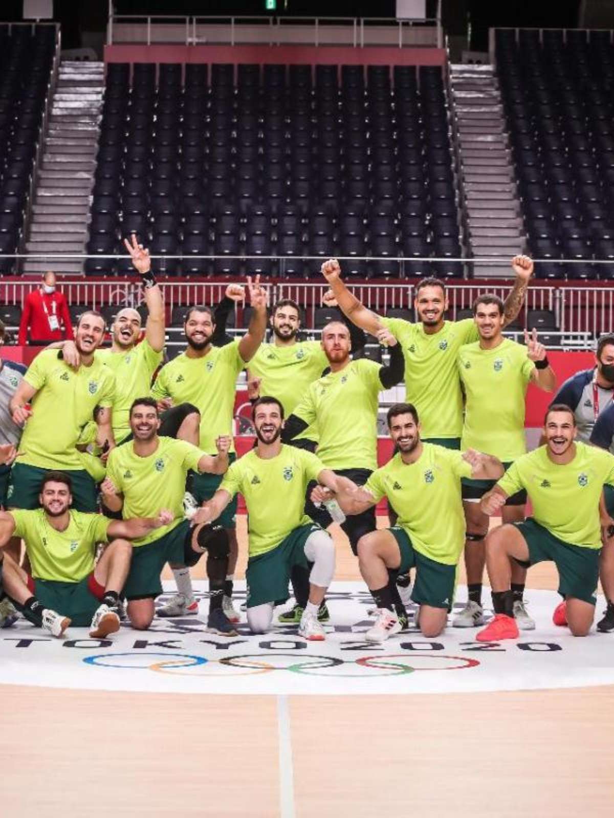 Seleção masculina de handebol de olho em Tóquio