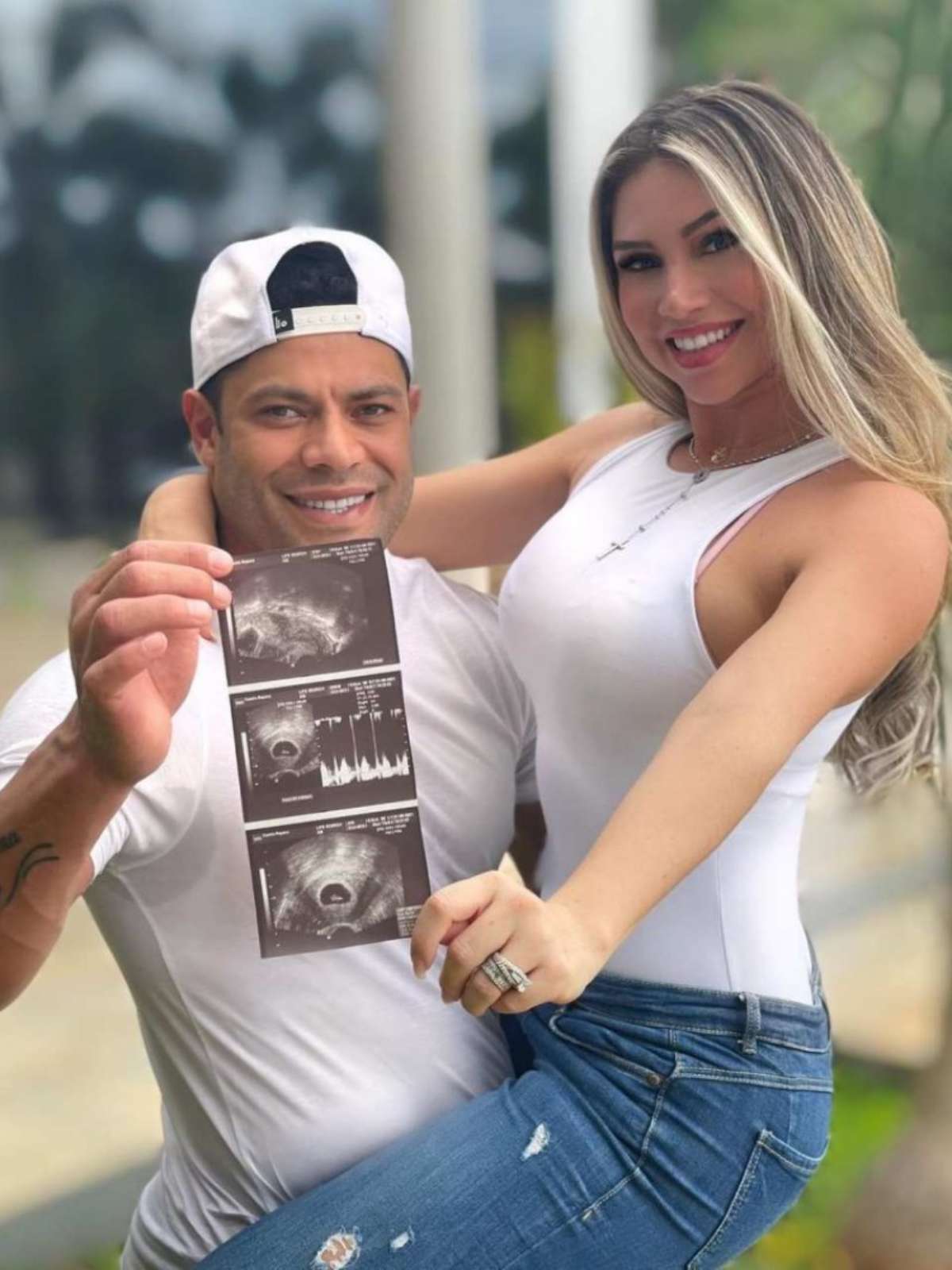 Hulk, do Atlético-MG, revela sexo e nome do bebê do atual casamento, e diz Vontade soberana de Deus