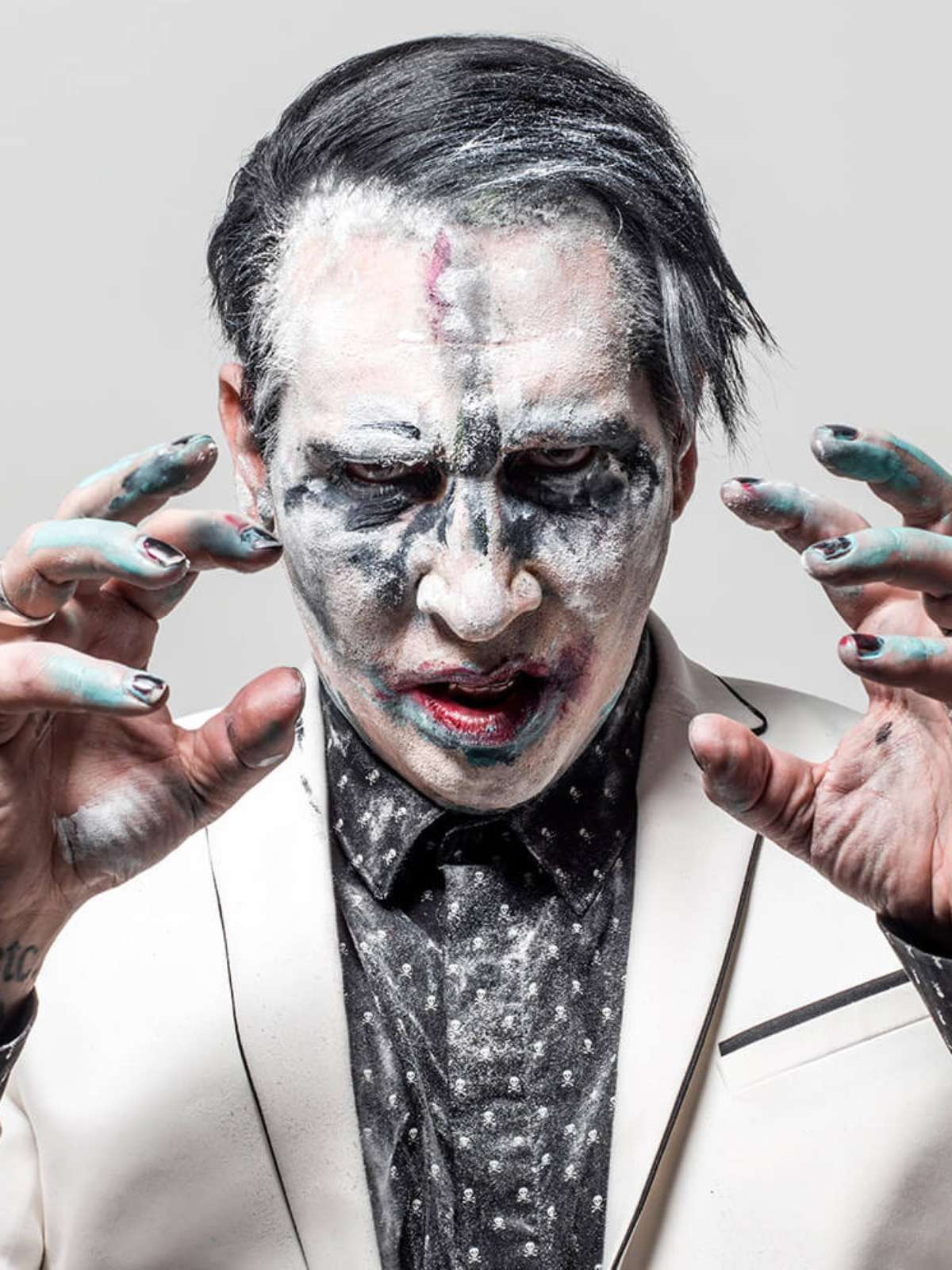 Marilyn Manson recebe prêmio da revista Kerrang! pelo conjunto da obra