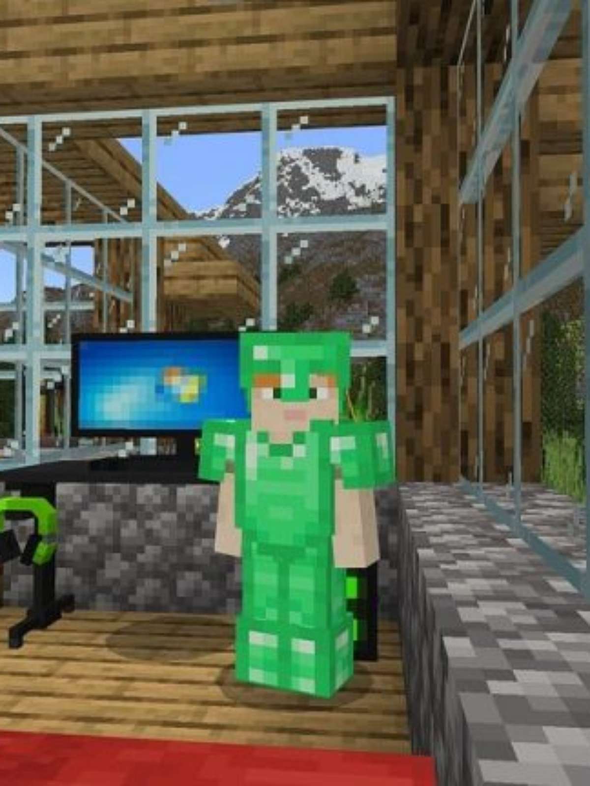 Joga minecraft quer jogar minecraft de novo convida seus amigos