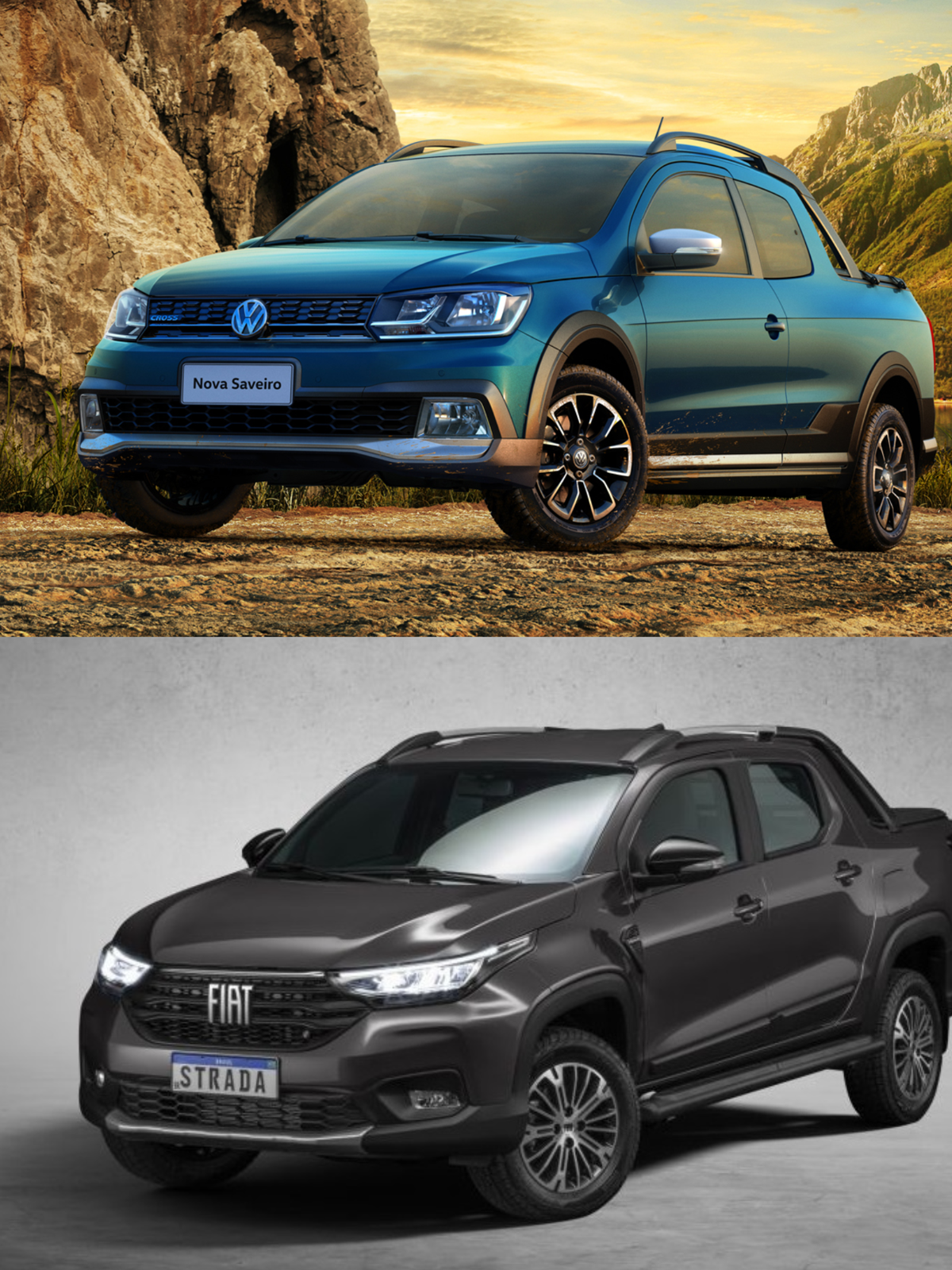 Comparativo: Nova Fiat Strada ou Volkswagen Saveiro?