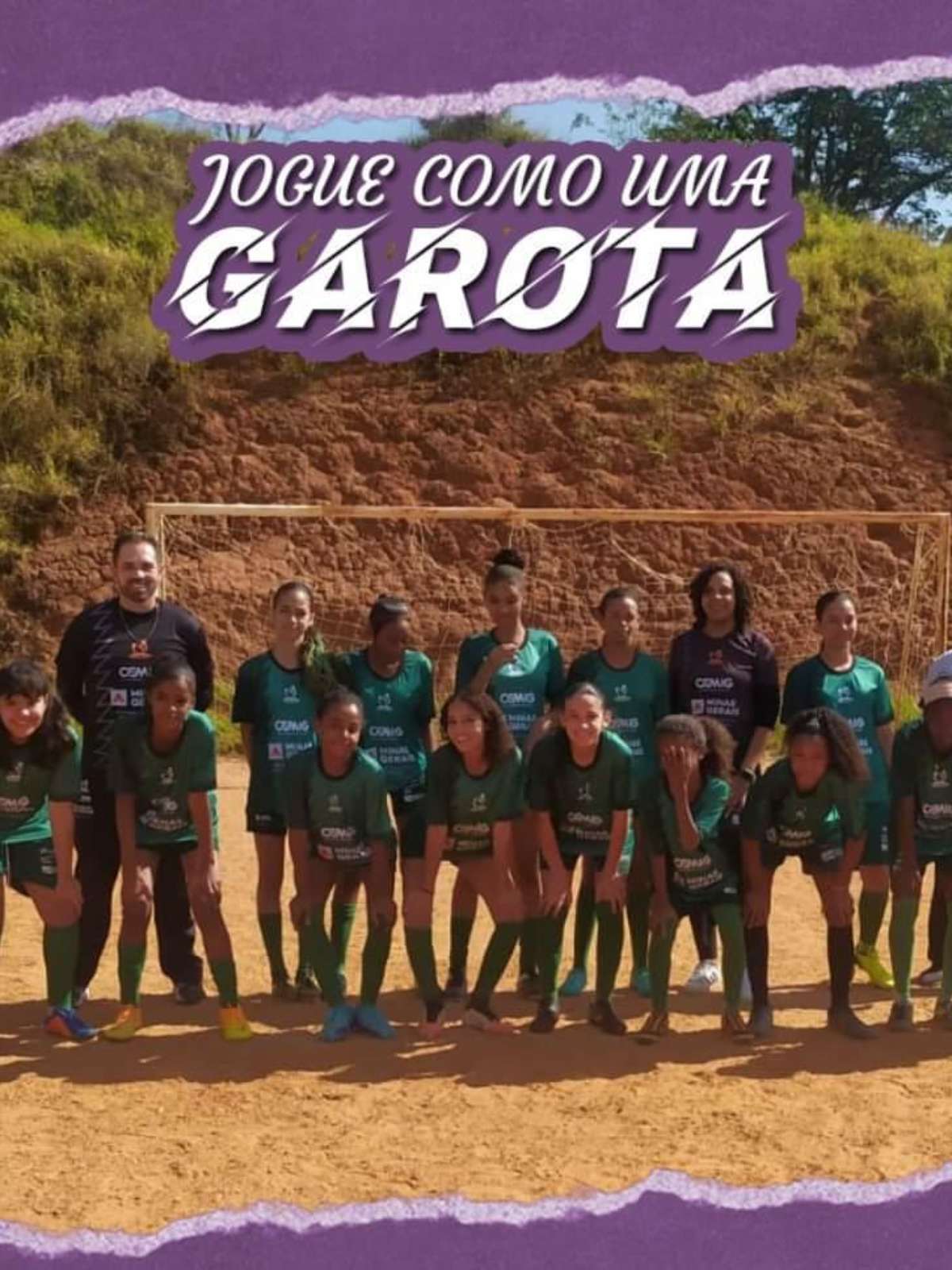 Futebol feminino cresce nas vilas e favelas de Minas Gerais