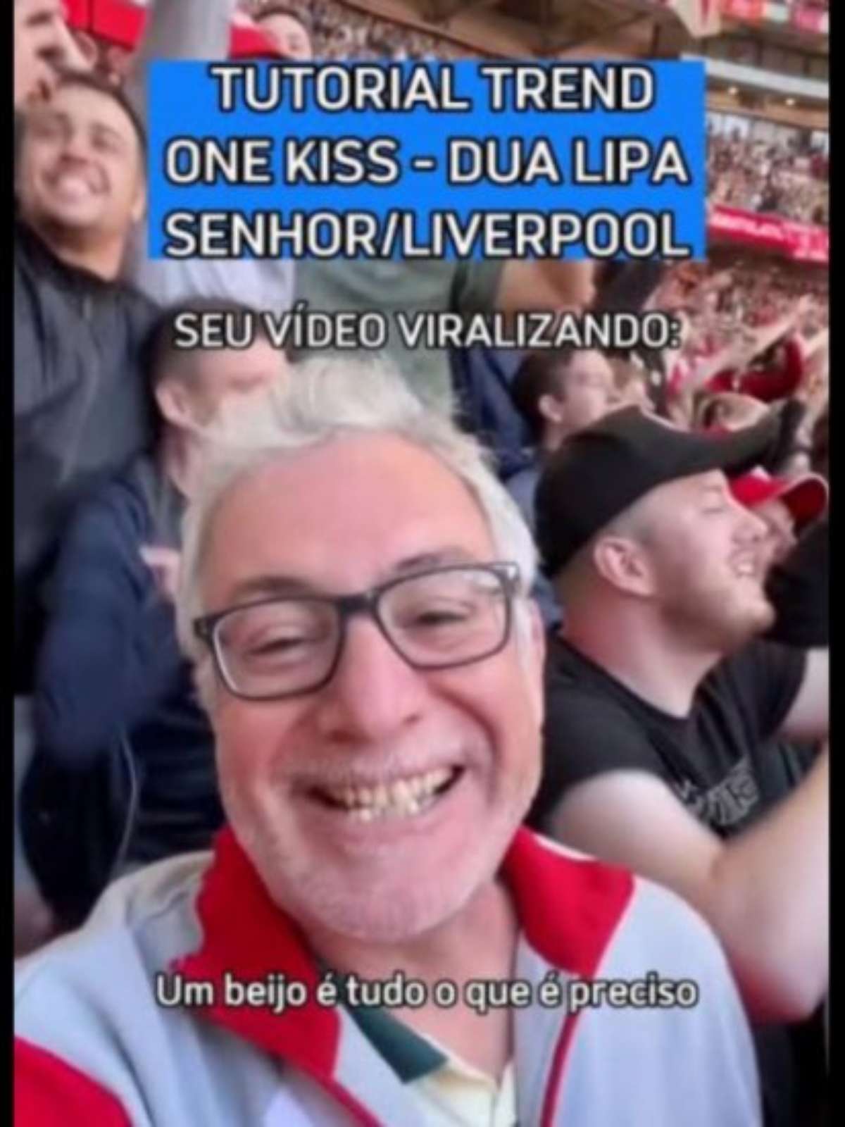 One Kiss? Conheça o torcedor do Liverpool febre do TikTok no Brasil