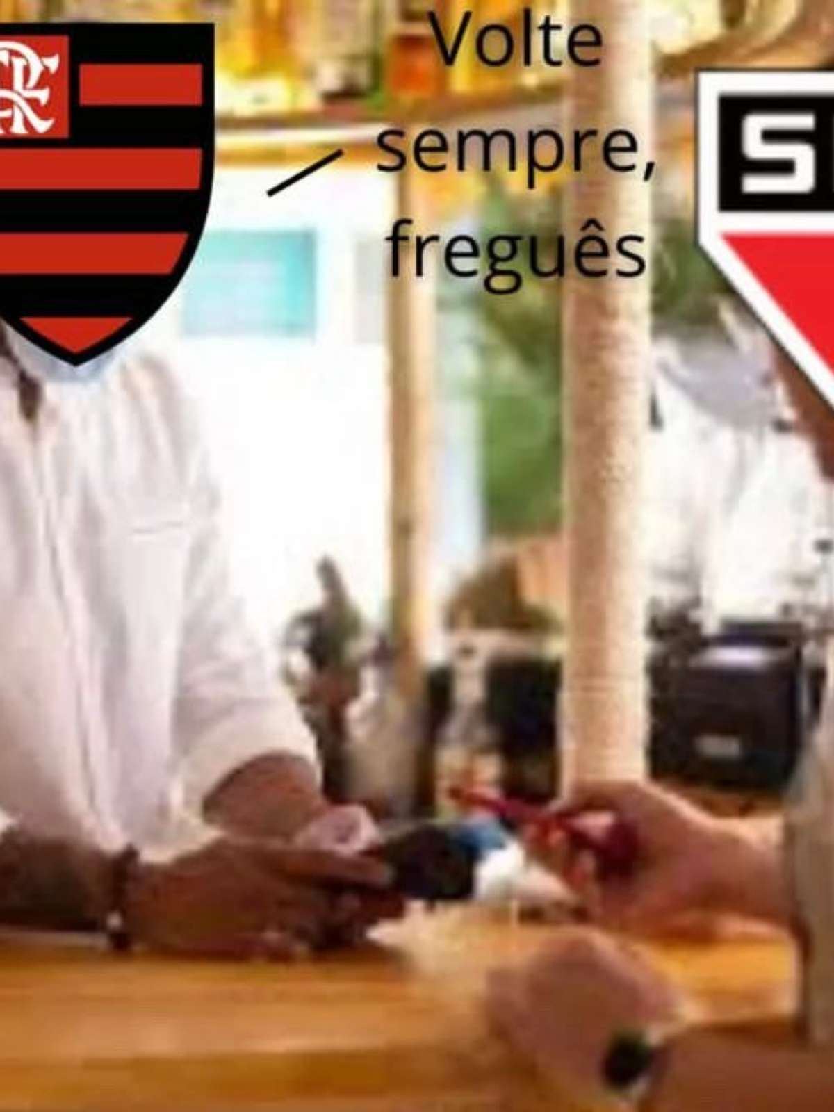 Memes, São Paulo 3 x 0 Flamengo