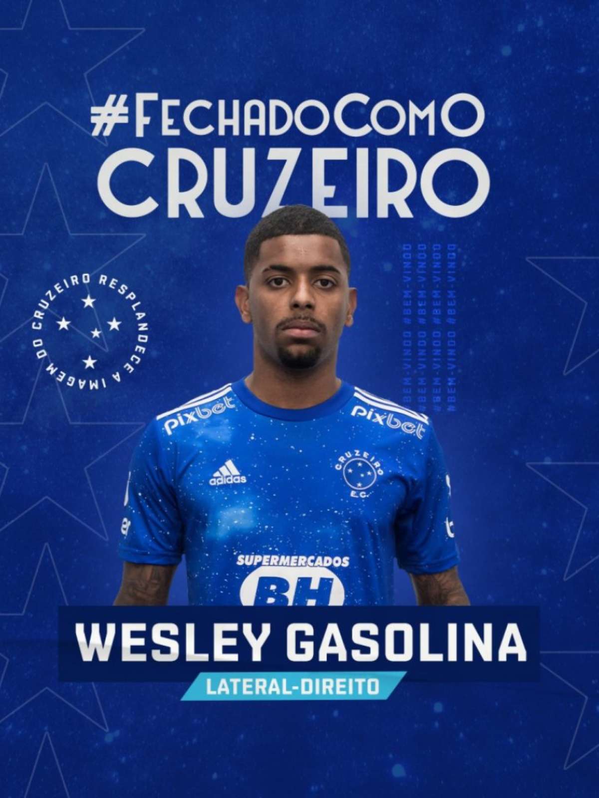 Cruzeiro oficializa contratação de Wesley Gasolina