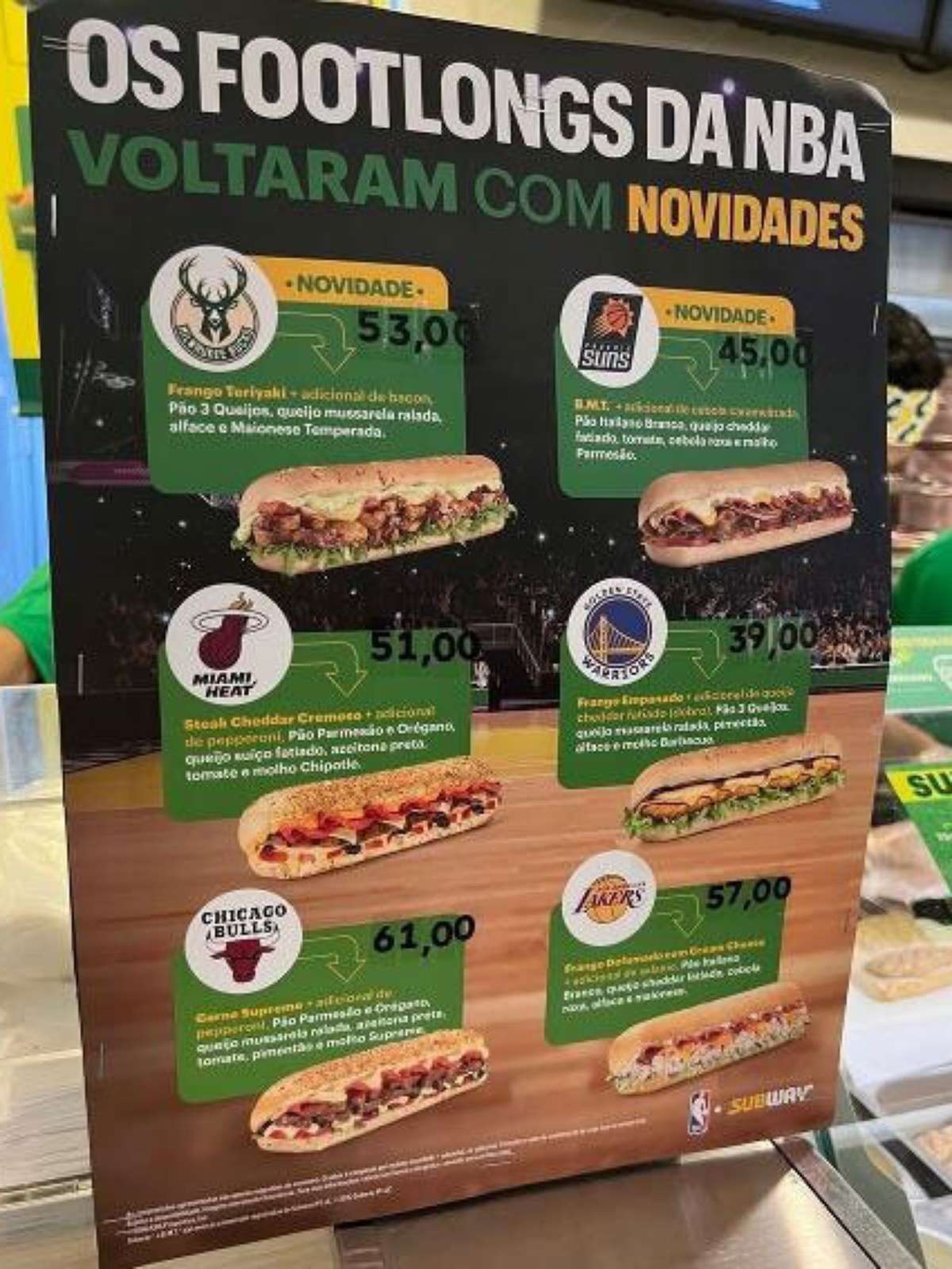 Subway Brasil - Será que tem como deixar seu Sub AINDA